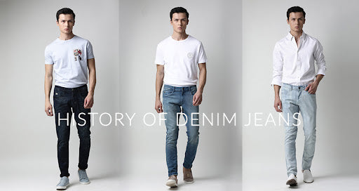 Blog  The Evolution of Fashion: History of Denim Jeans for Men