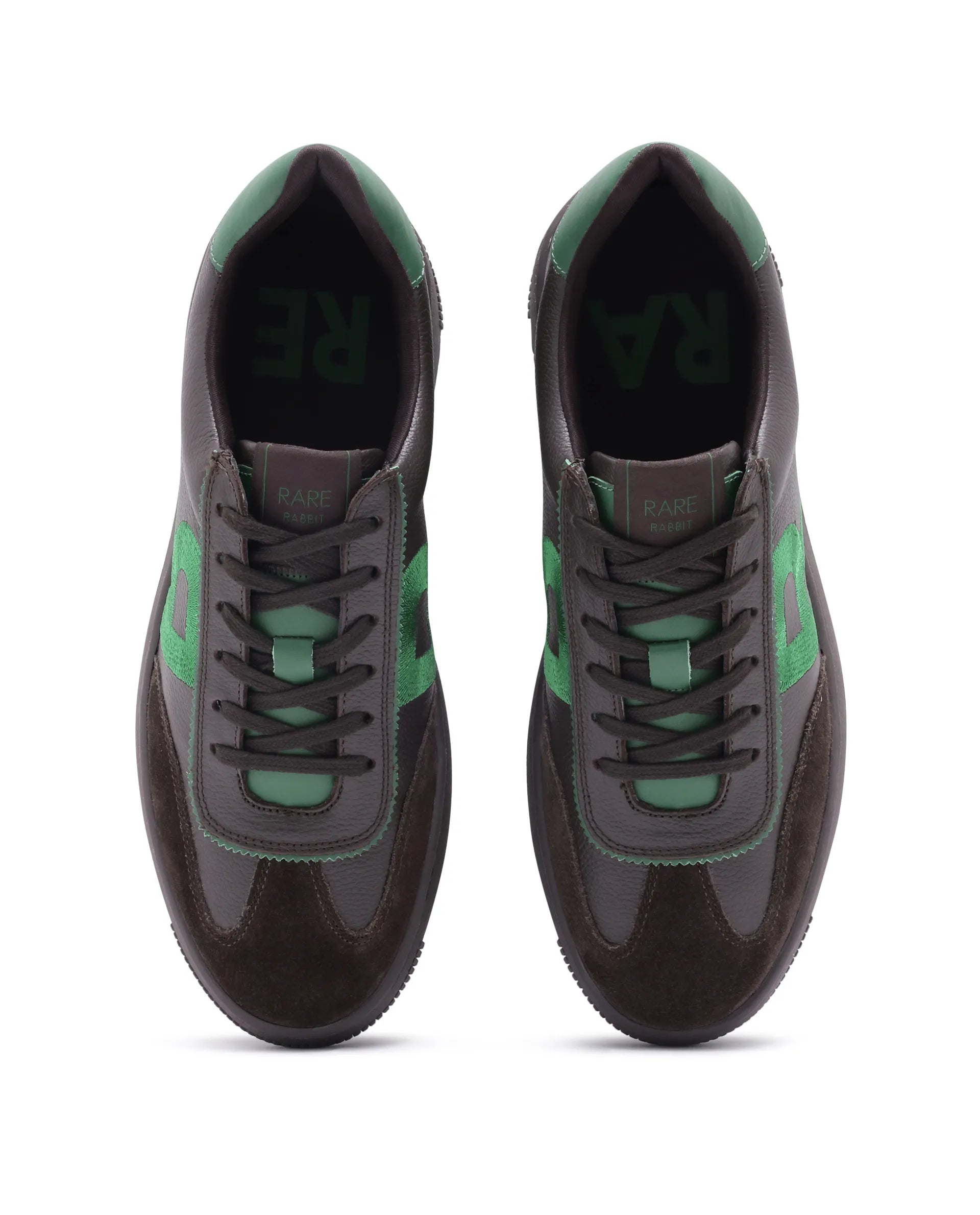 Rare Rabbit Men Hem Brown Lace-Up Shoes