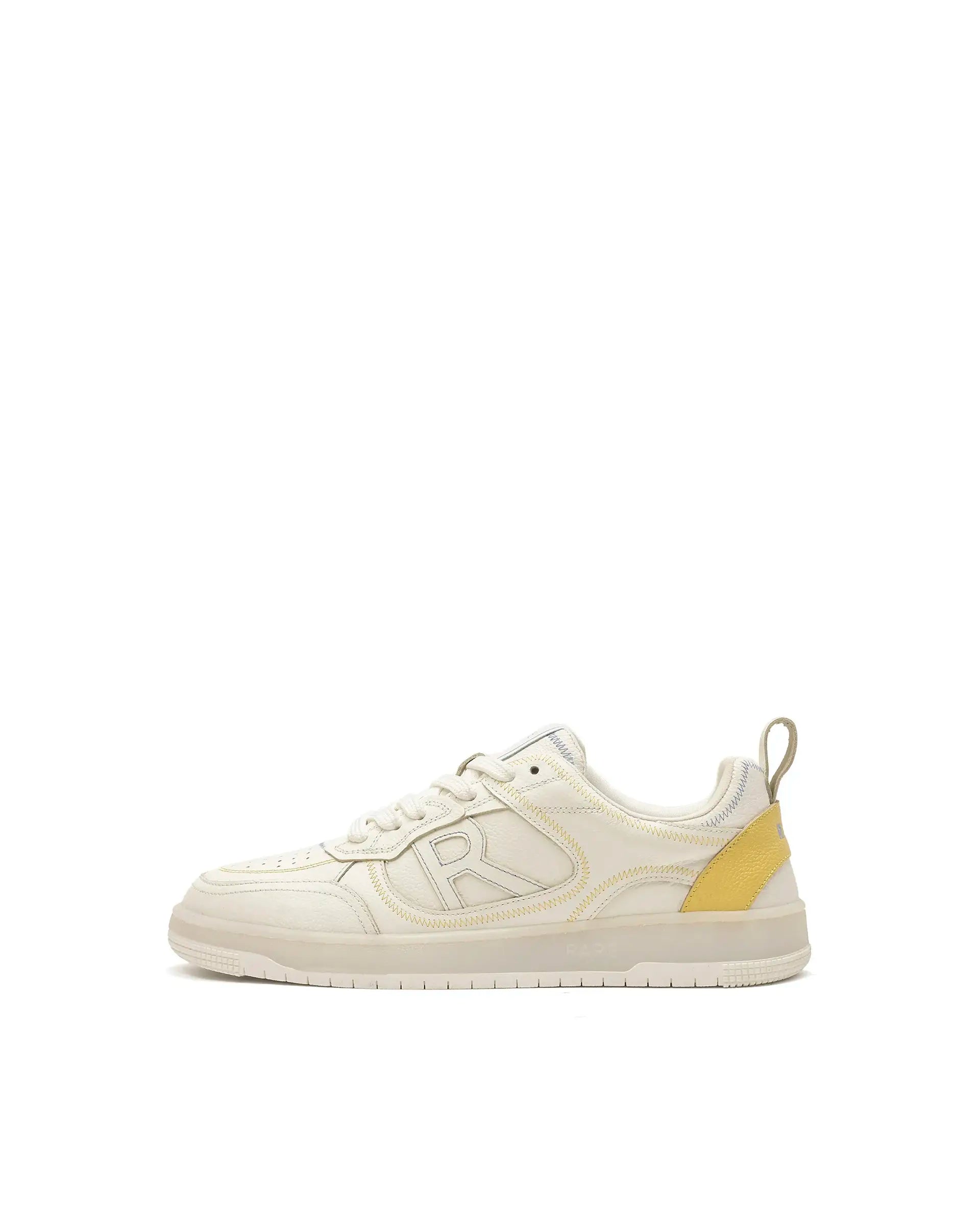 Rare Rabbit Men Zion White Lace-Up Closure Shoes