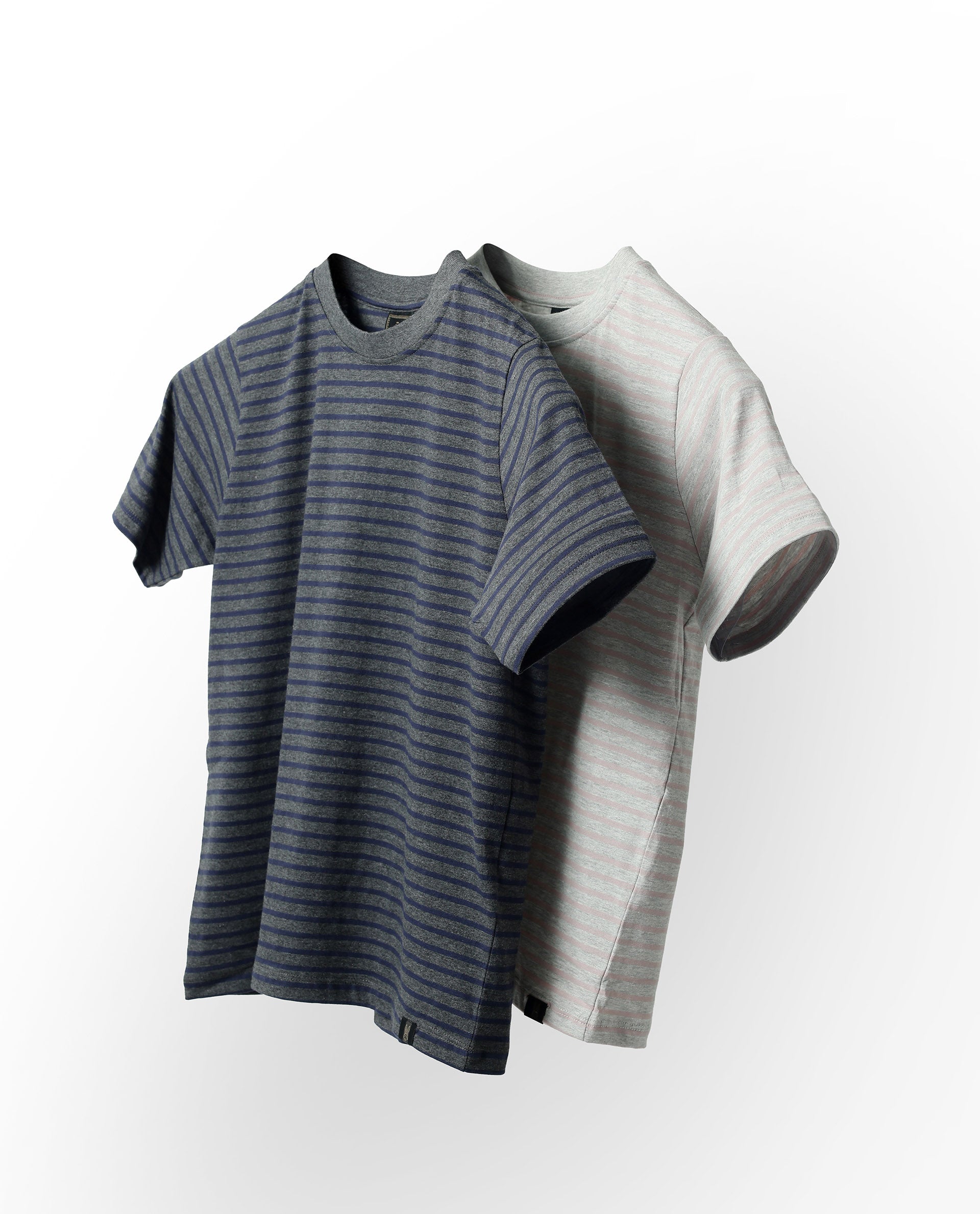 Rare Ones Kids Oto-2 Navy,Pastel Peach Cotton Half Sleeve Solid Slip-On Closure Regular Fit T-Shirt