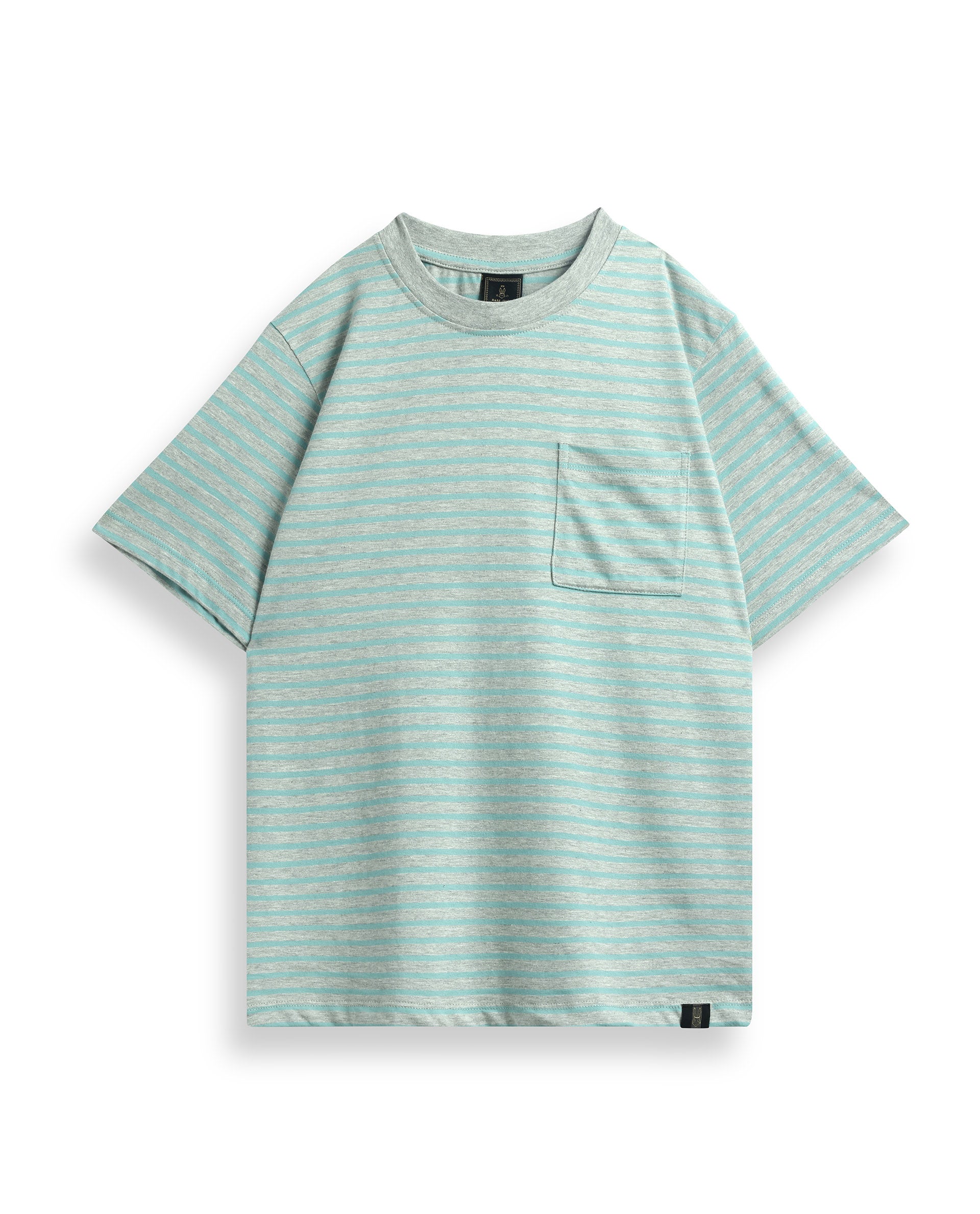 Rare Ones Kids Oto-1 Dusky Pink,Pastel Blue Cotton Half Sleeve Solid Slip-On Closure Regular Fit T-Shirt
