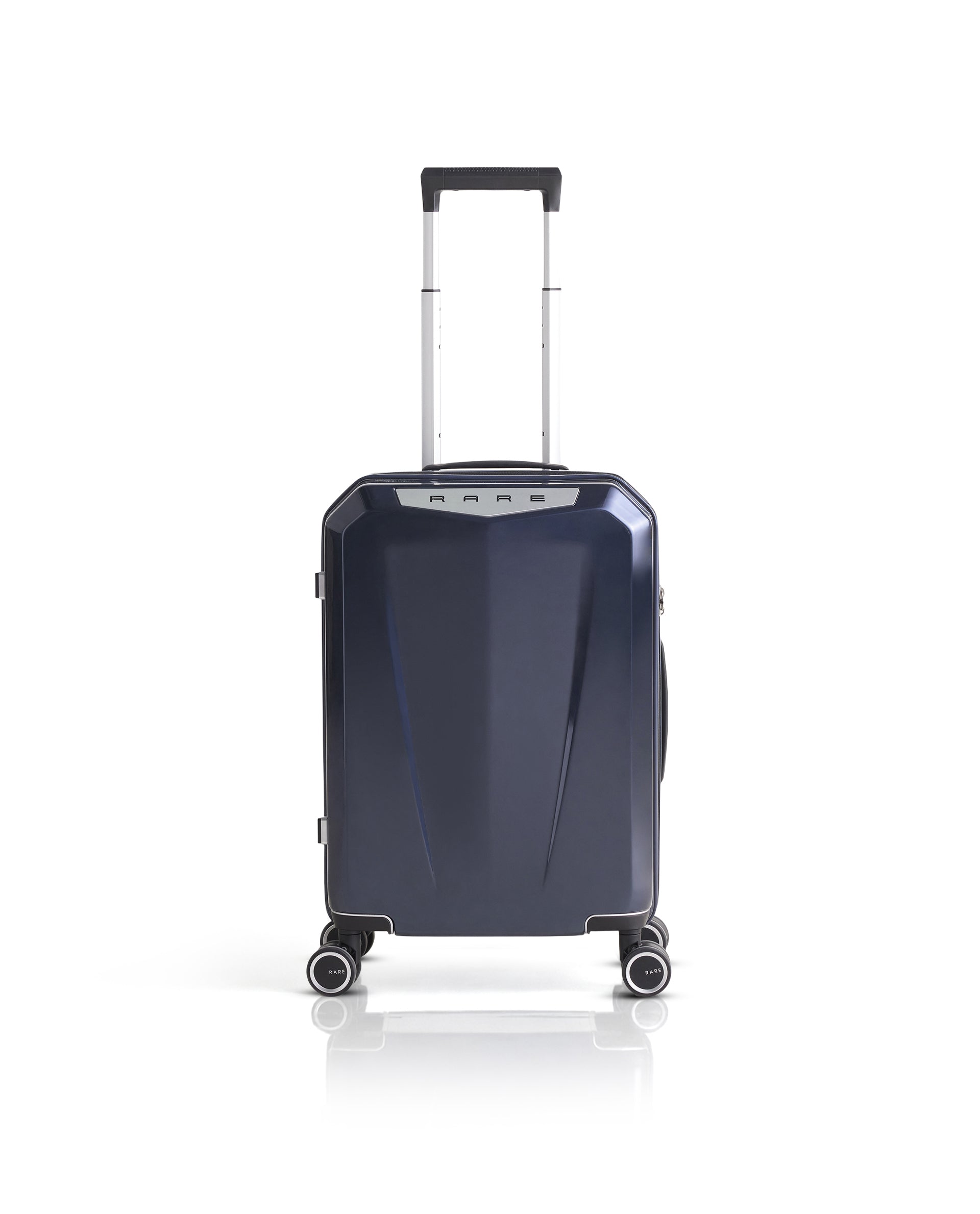 Rare Rabbit Gallardo Blue Impact-Resistant Hard Shell Trolley Bag