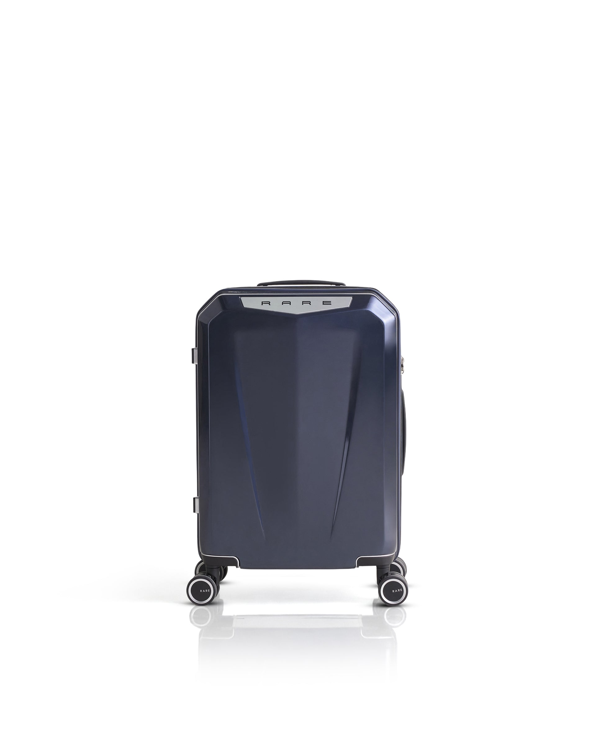 Rare Rabbit Gallardo Blue Impact-Resistant Hard Shell Trolley Bag