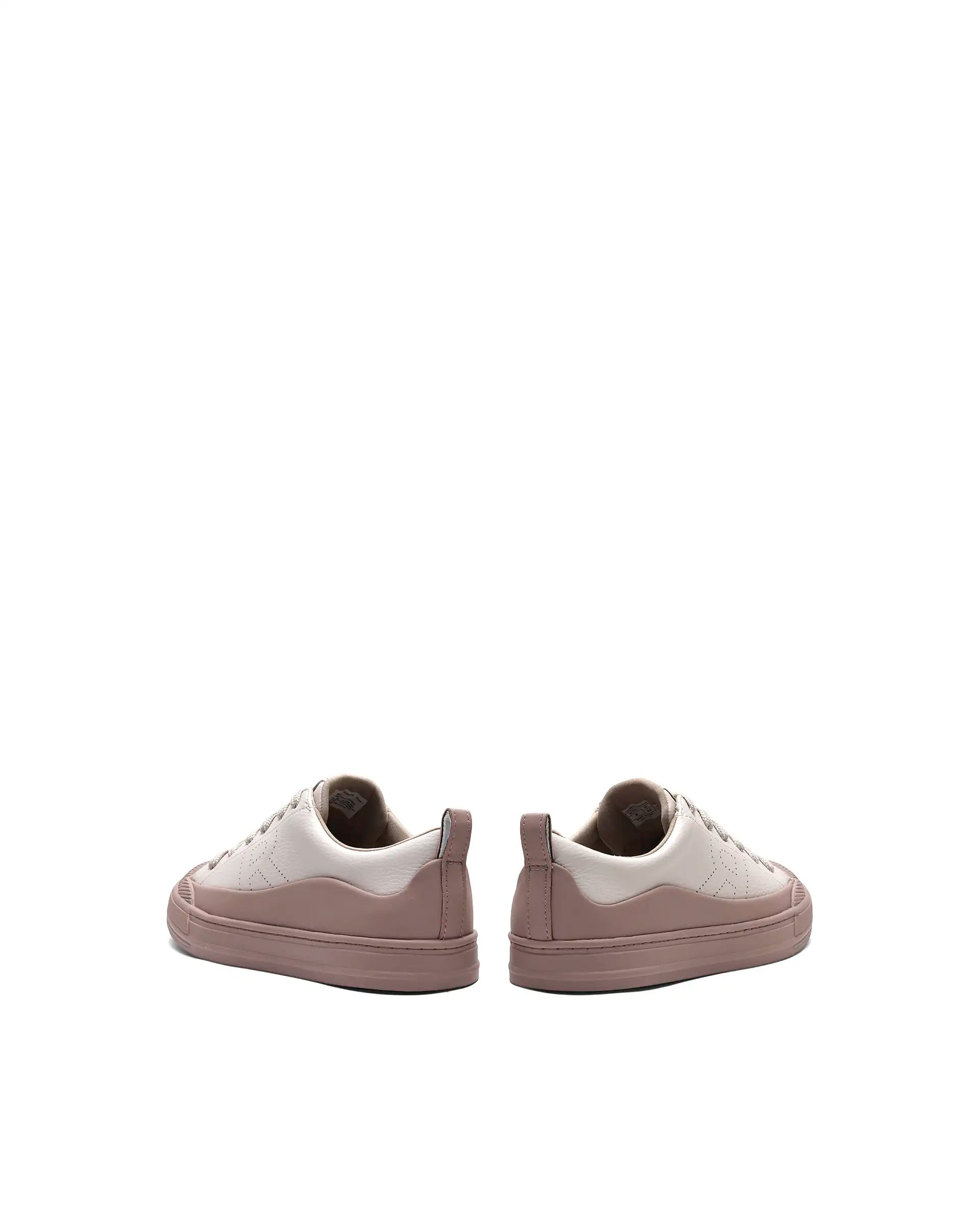 Rare Rabbit Men's Sauron Wave 24 Light Beige Micro Leather Sneaker