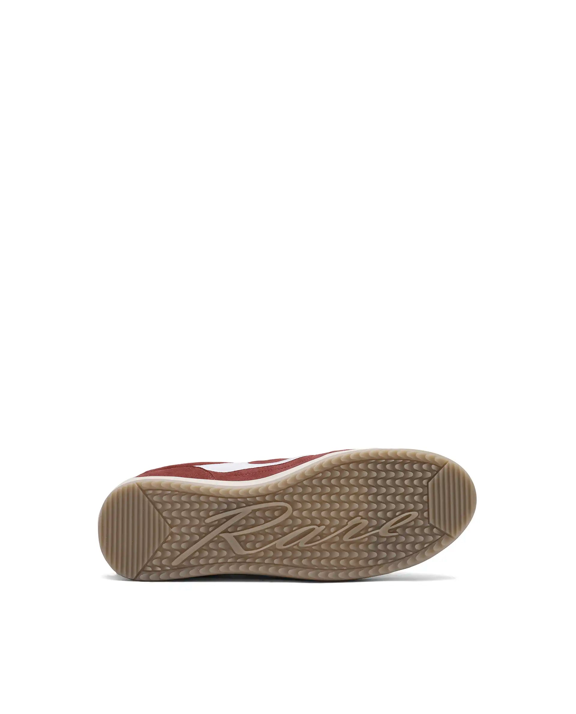 Rare Rabbit Men's Flux Red Suede Leather Sneaker