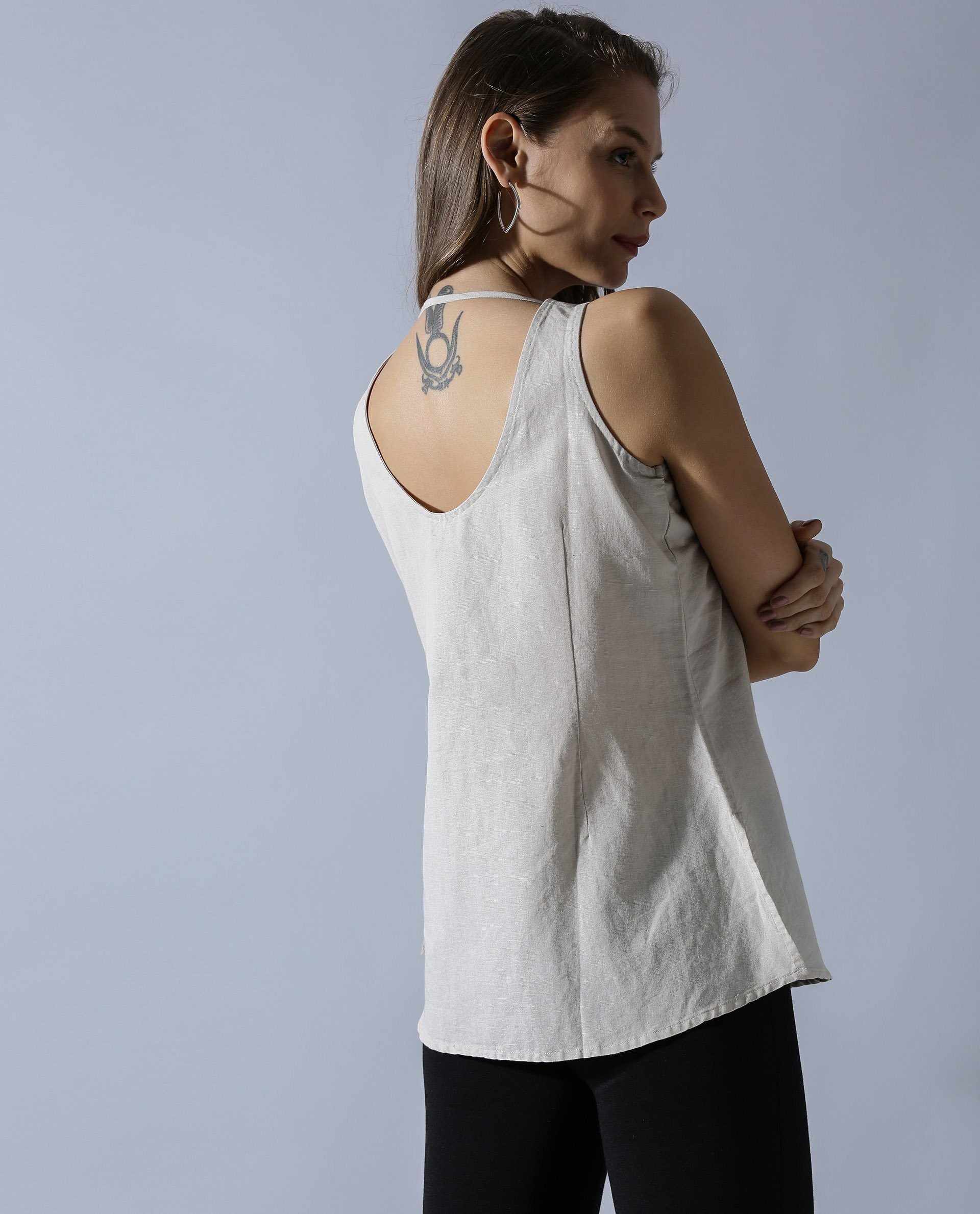 Rareism Women Unite - L Grey Top