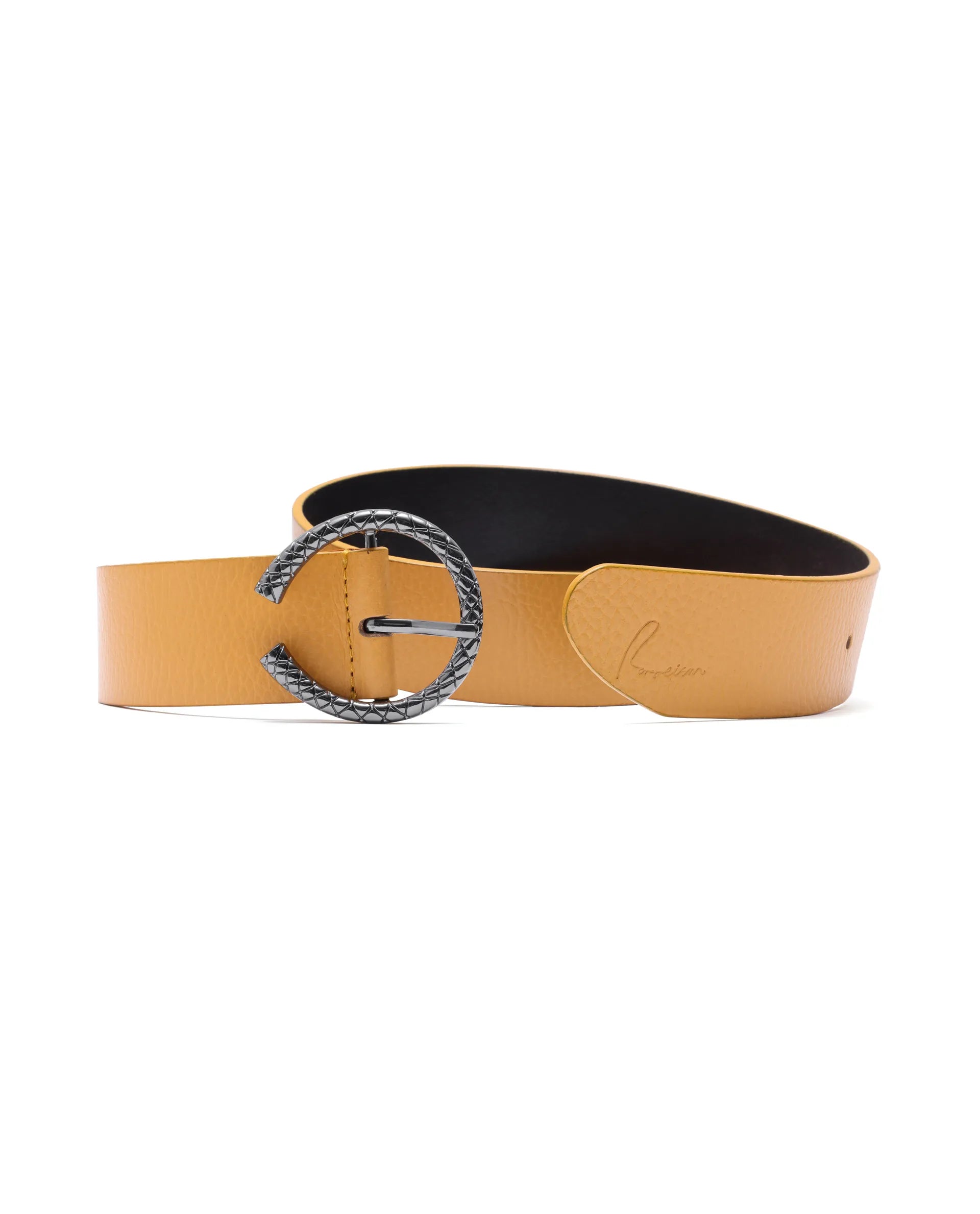 Rareism Women Slate Mustard Belt