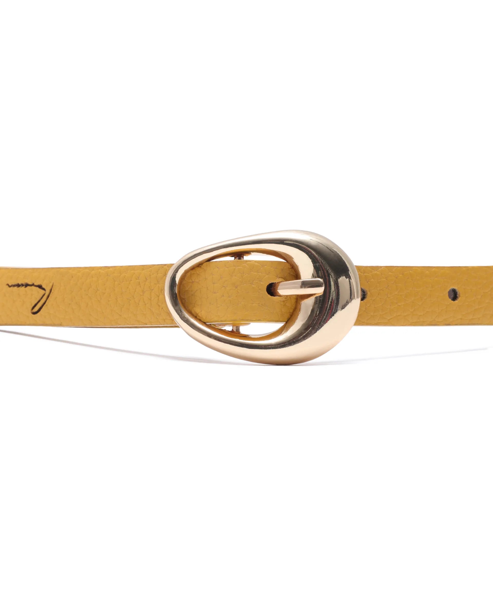 Rareism Women Ivy Mustard Belt
