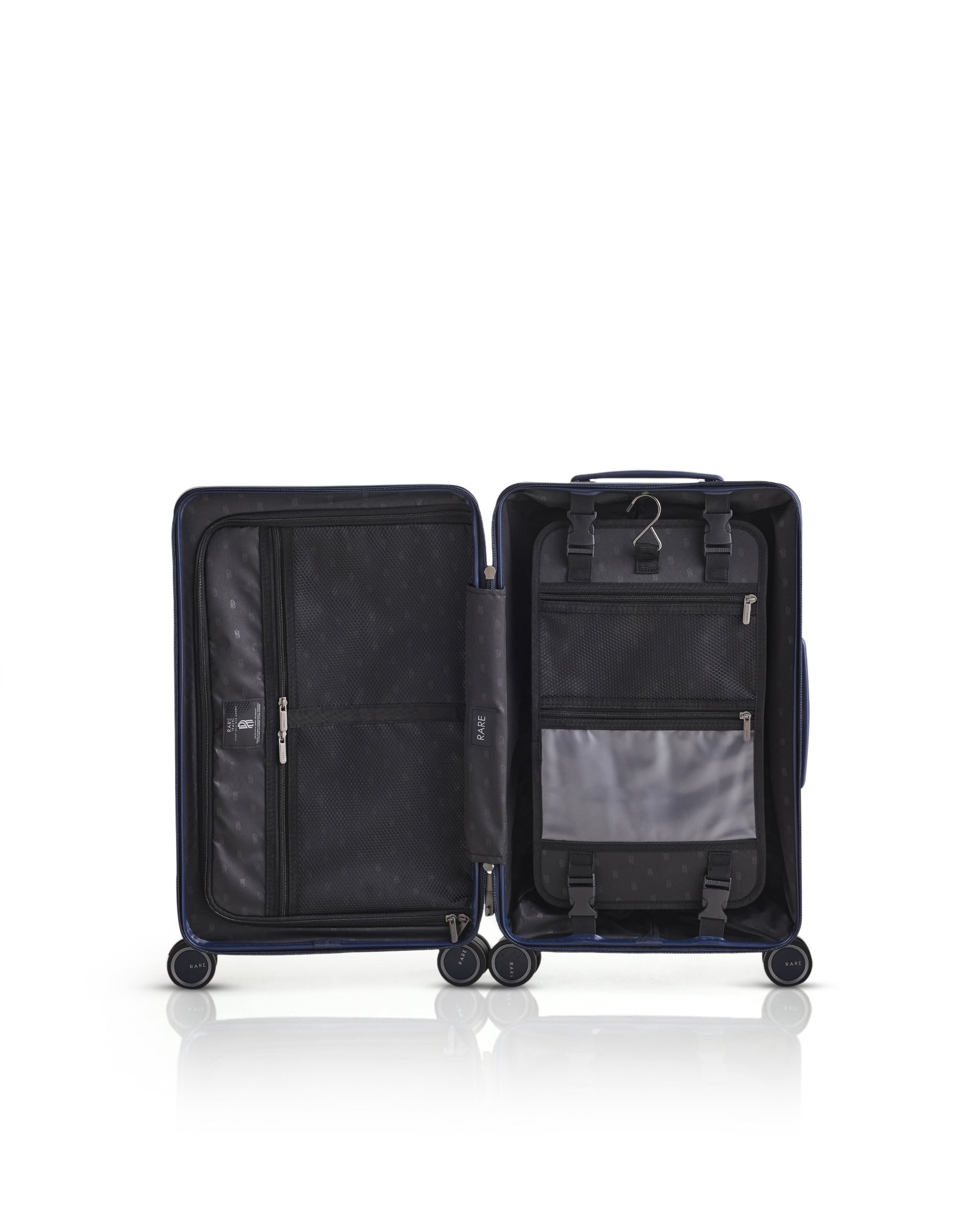 Rare Rabbit Tony Blue Hard Shell Trolley Bag