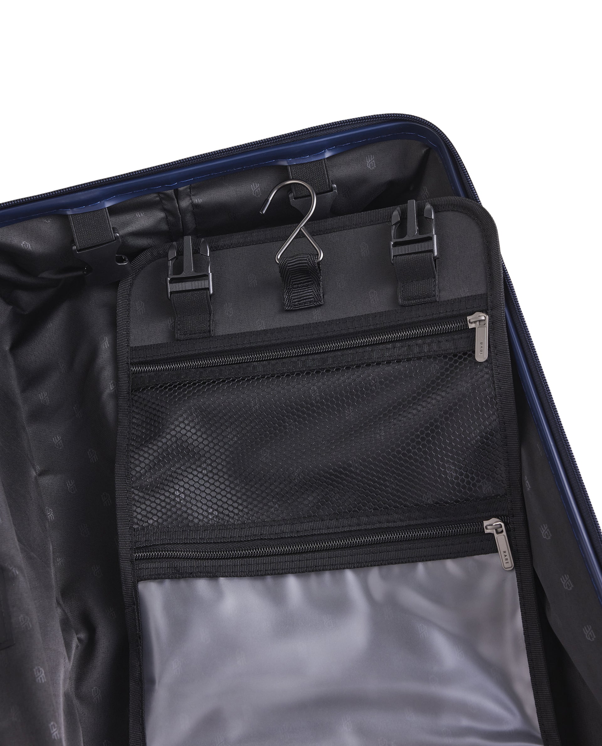 Rare Rabbit Tony Blue Hard Shell Trolley Bag