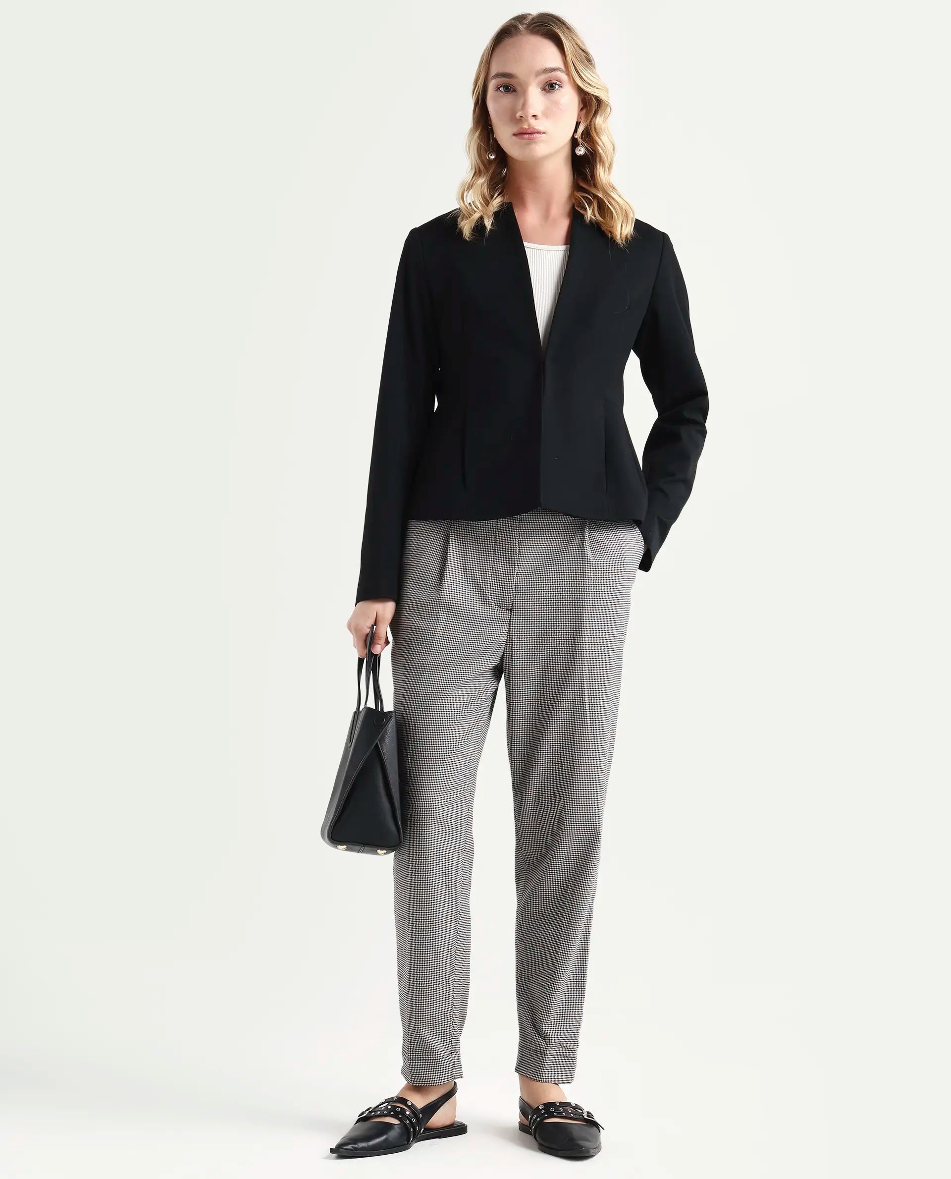 Rareism Women's Bono Beige Trouser