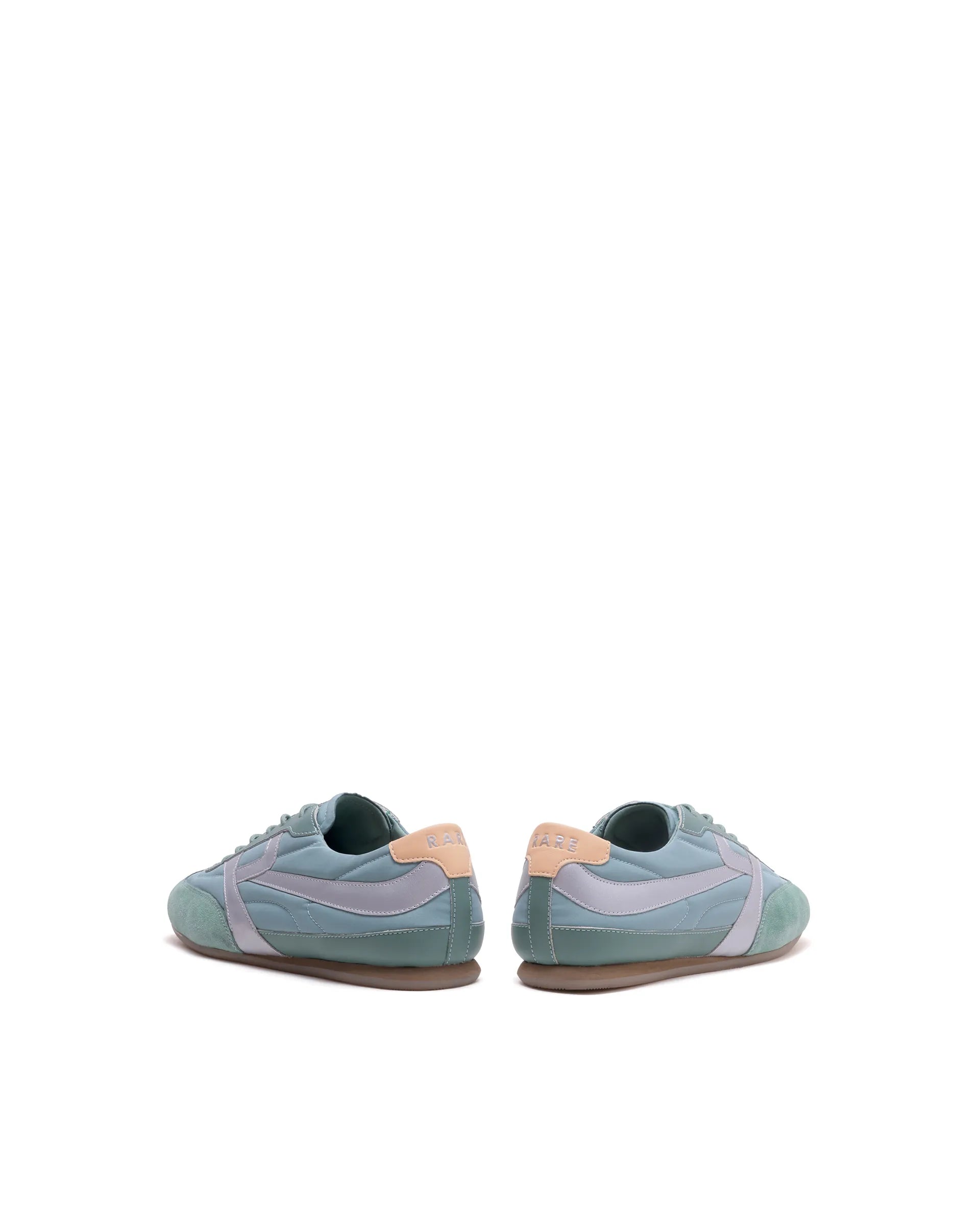Rarez Men's Abruzzo Primary Teal Parachute TRP Sole Sneaker