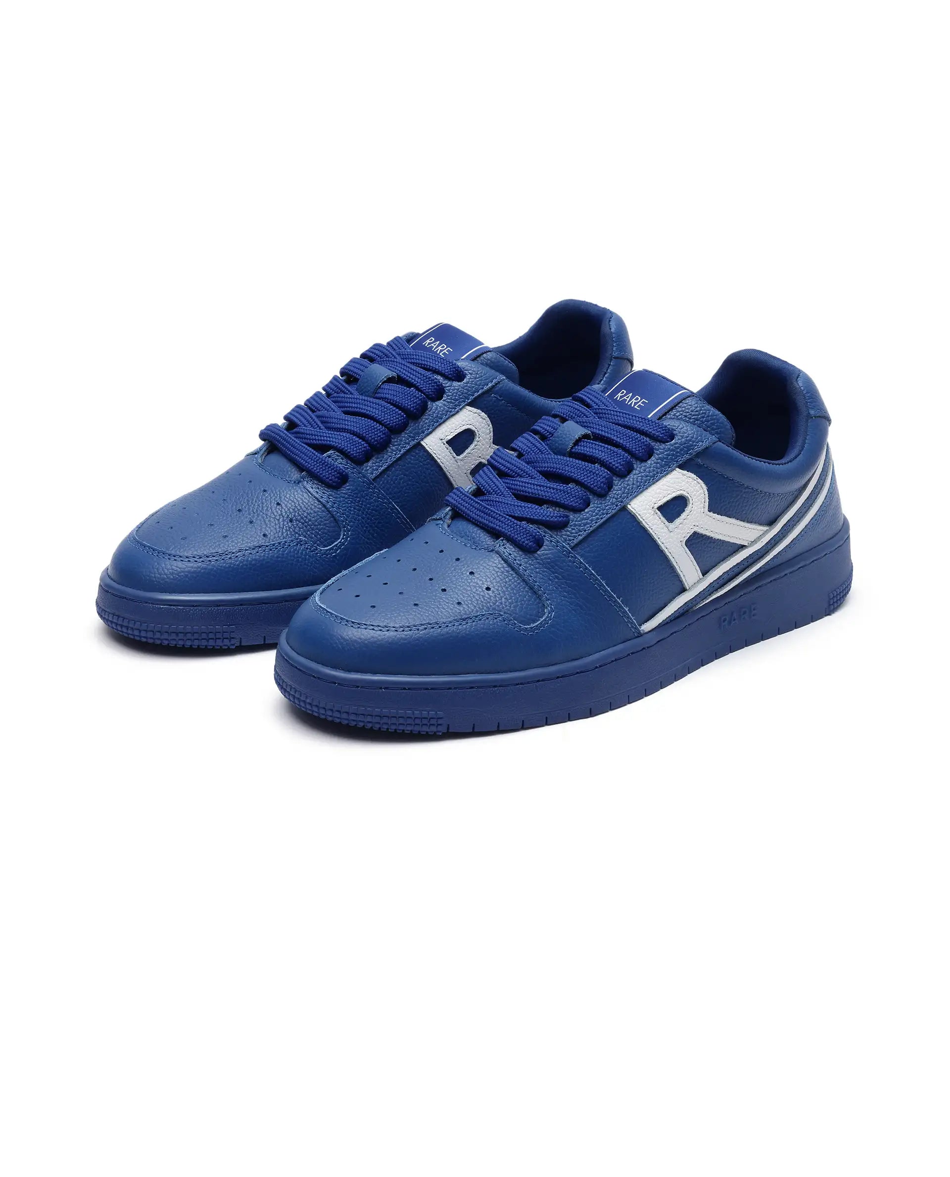 Rare Rabbit Men Adonis Blue Lace-Up Closure Shoes