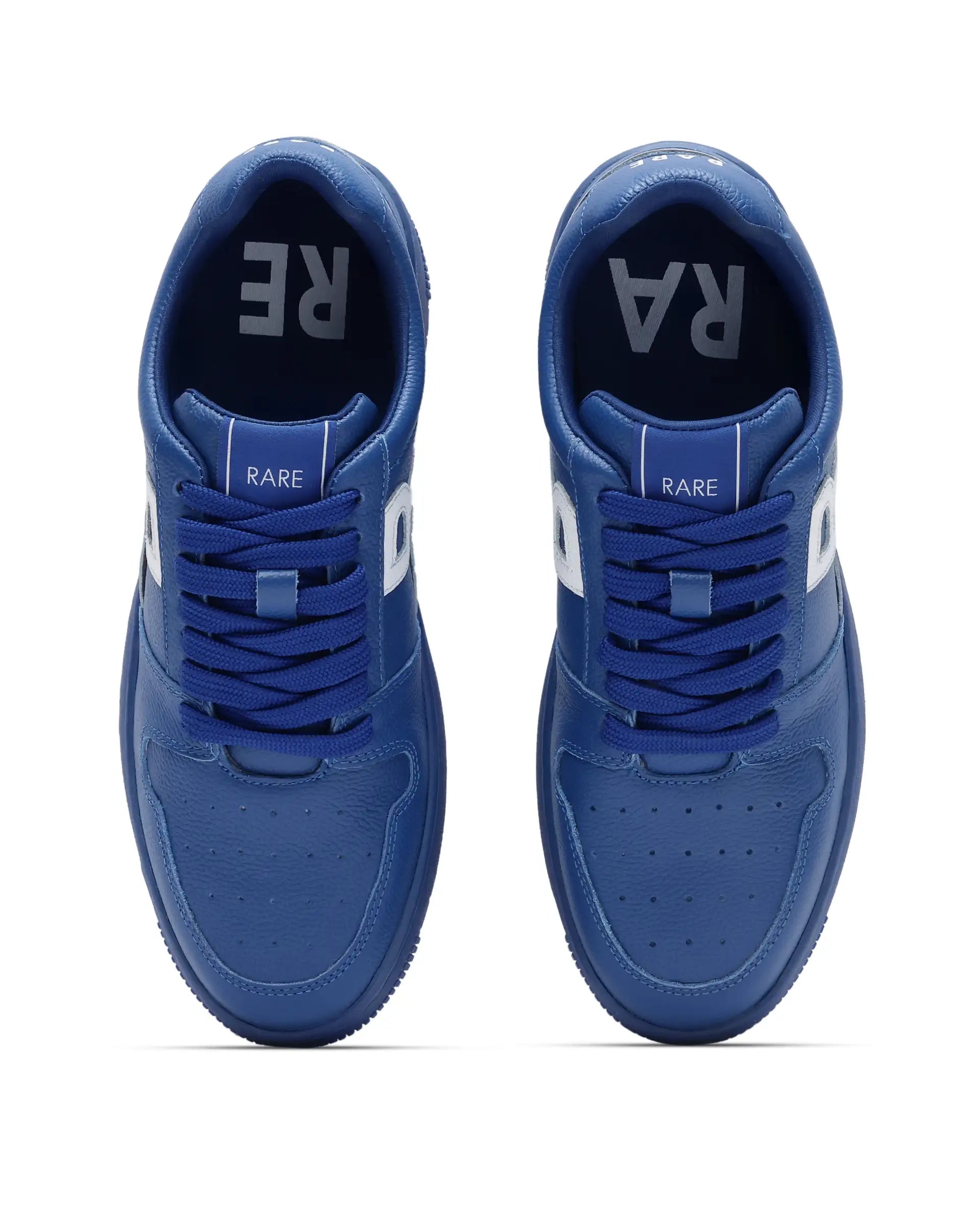 Rare Rabbit Men Adonis Blue Lace-Up Closure Shoes