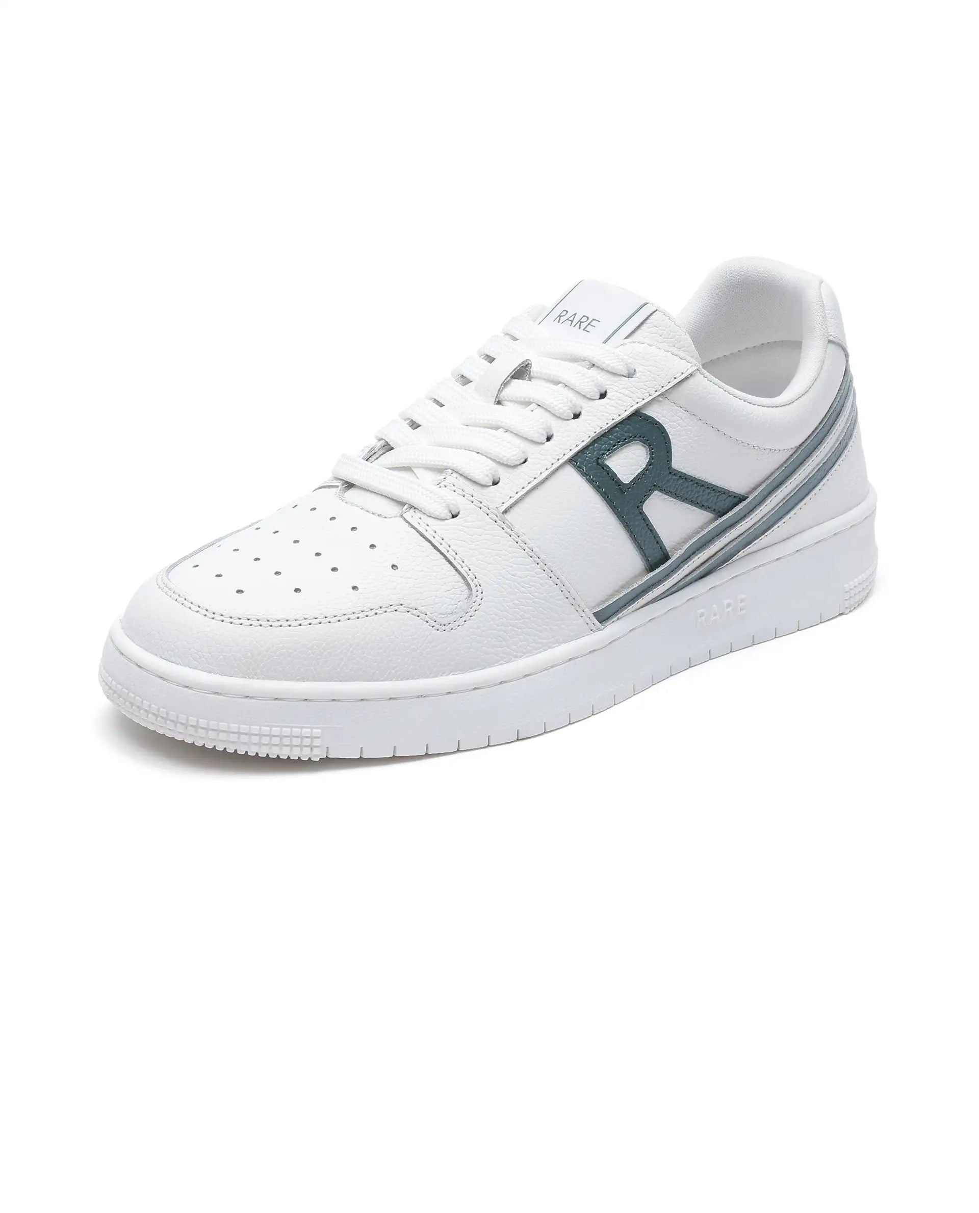 Rare Rabbit Men Adonis White Lace-Up Closure Shoes