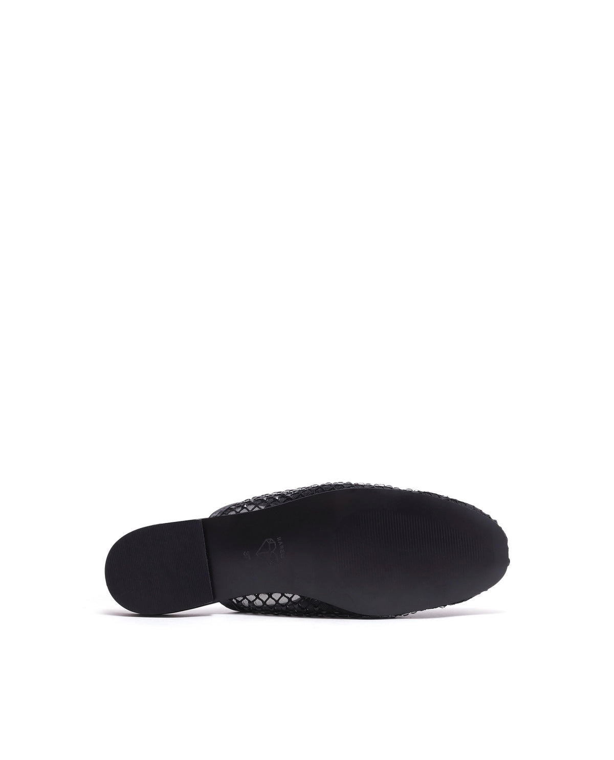 Rarez Women's Aira Black Micro Fiber & Mesh Low Flats