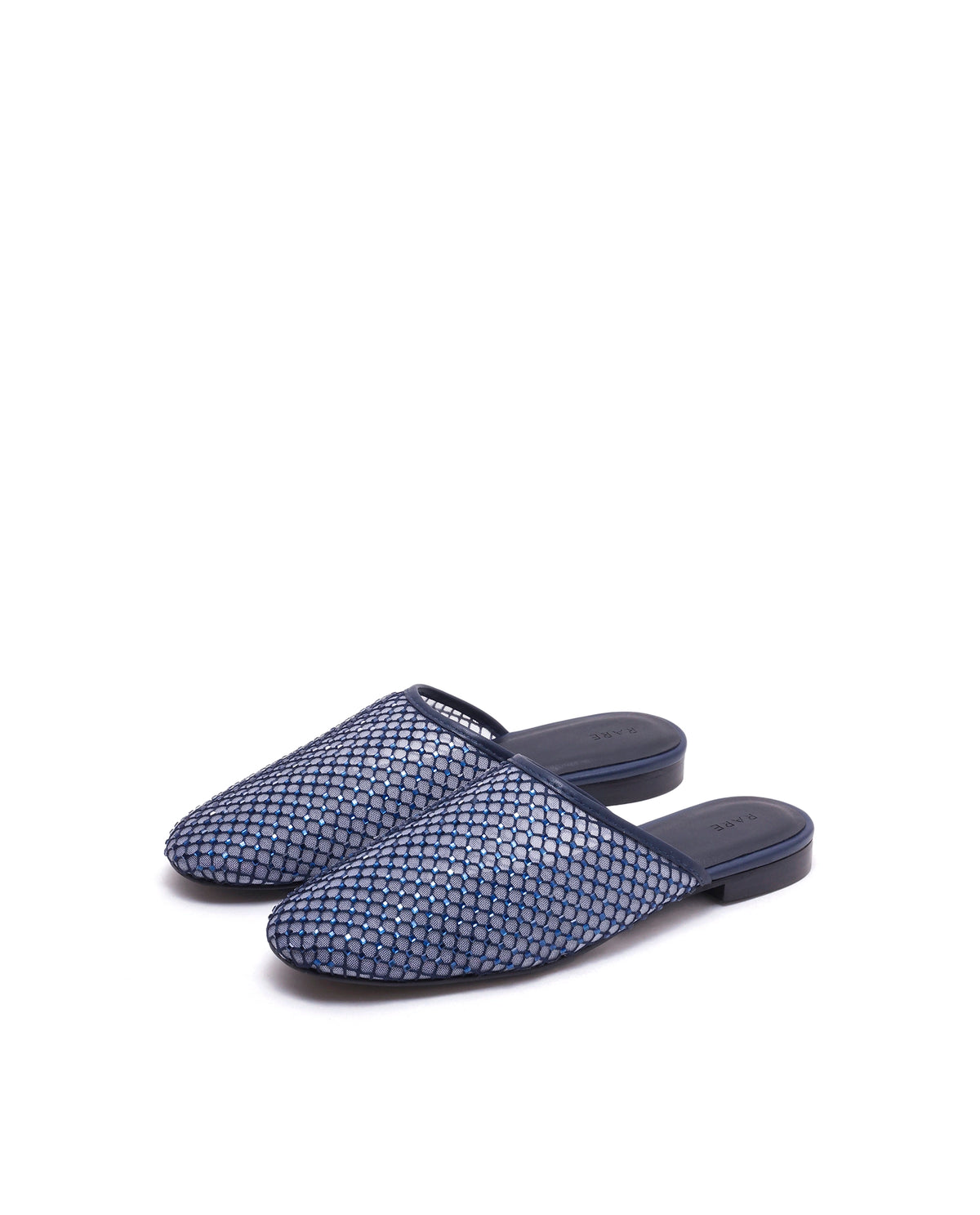 Rarez Women's Aira Blue Micro Fiber & Mesh Low Flats Low Flats