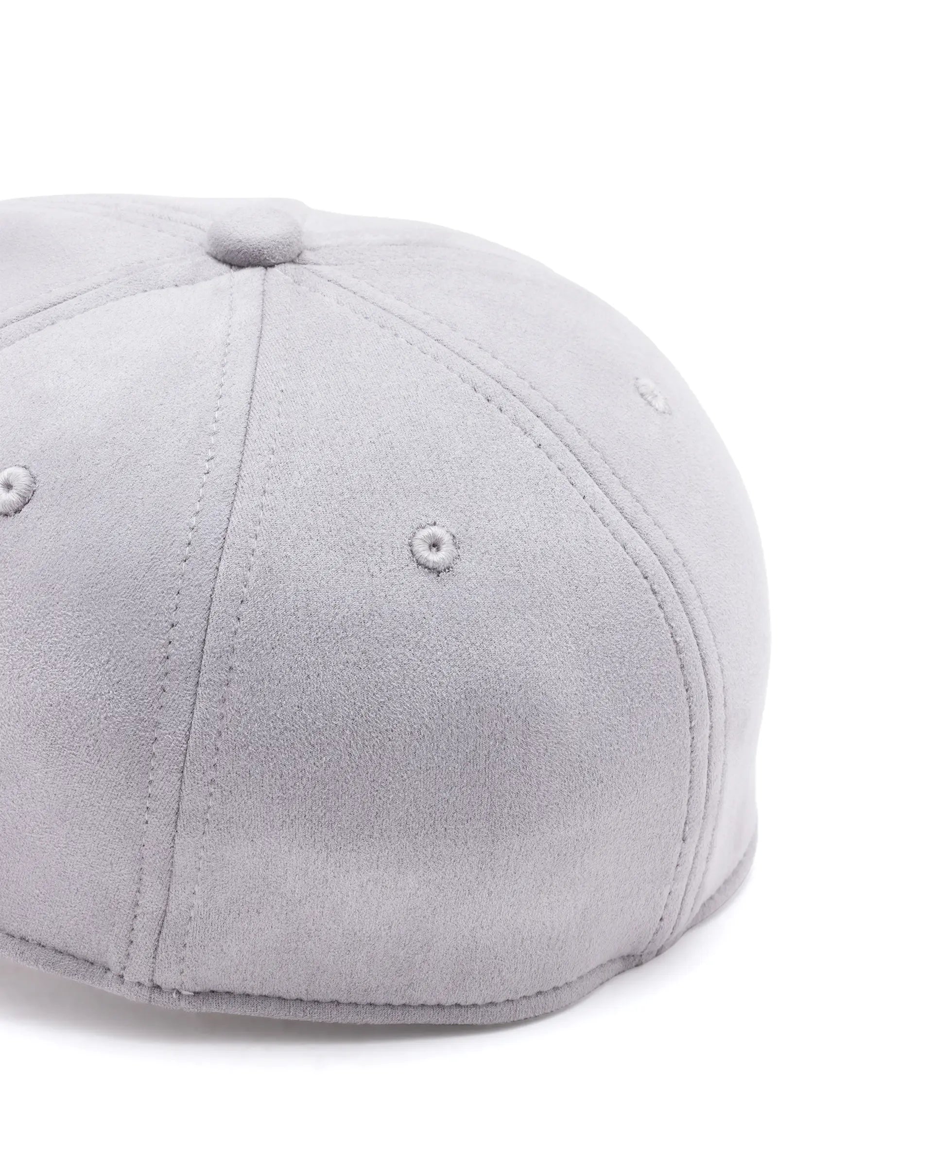 Rare Rabbit Men Albion Grey Monotone Color Silicone Badge Branding Cap