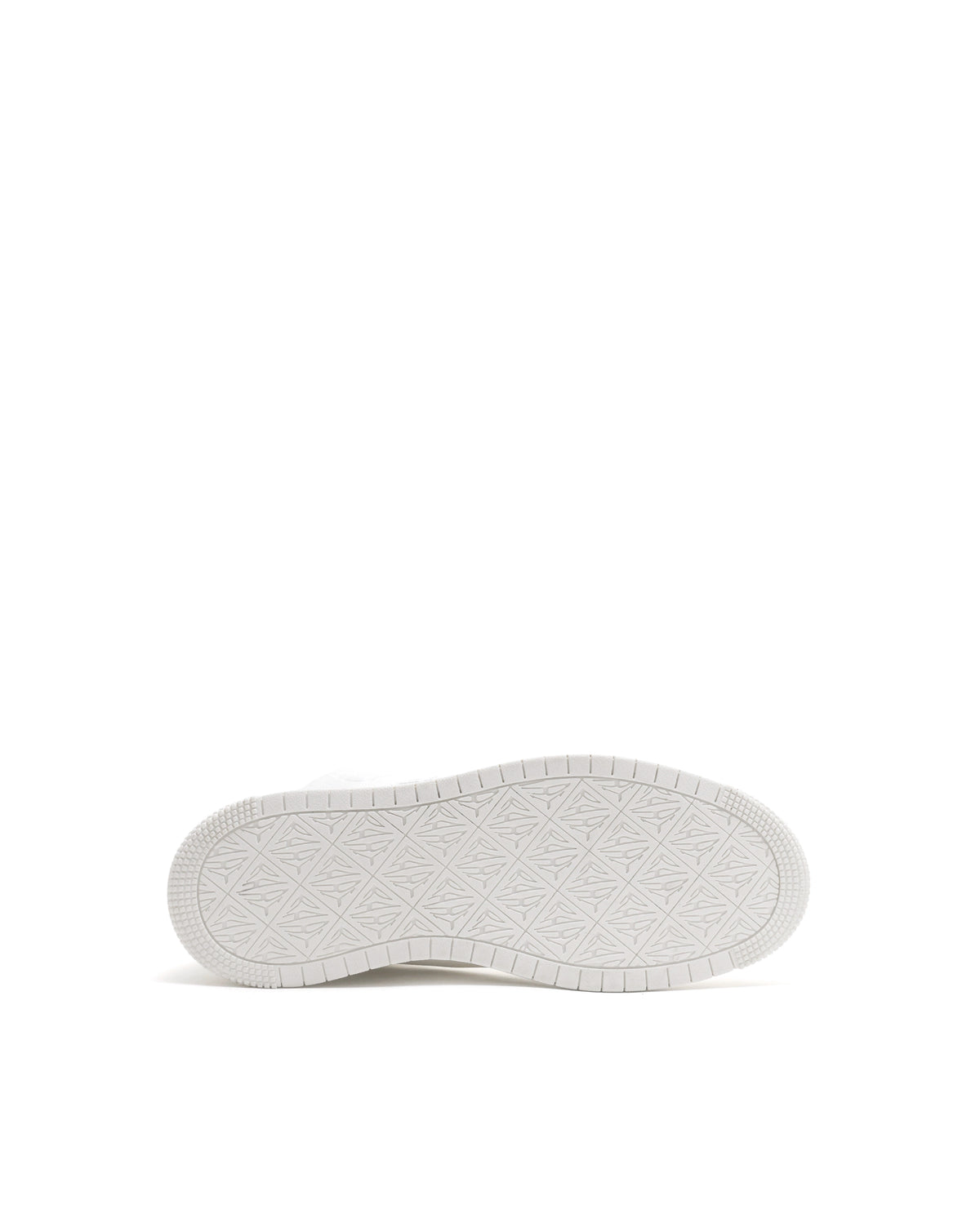 Rarez Men's Bacu 45 White Micro Fiber High Top Sneaker