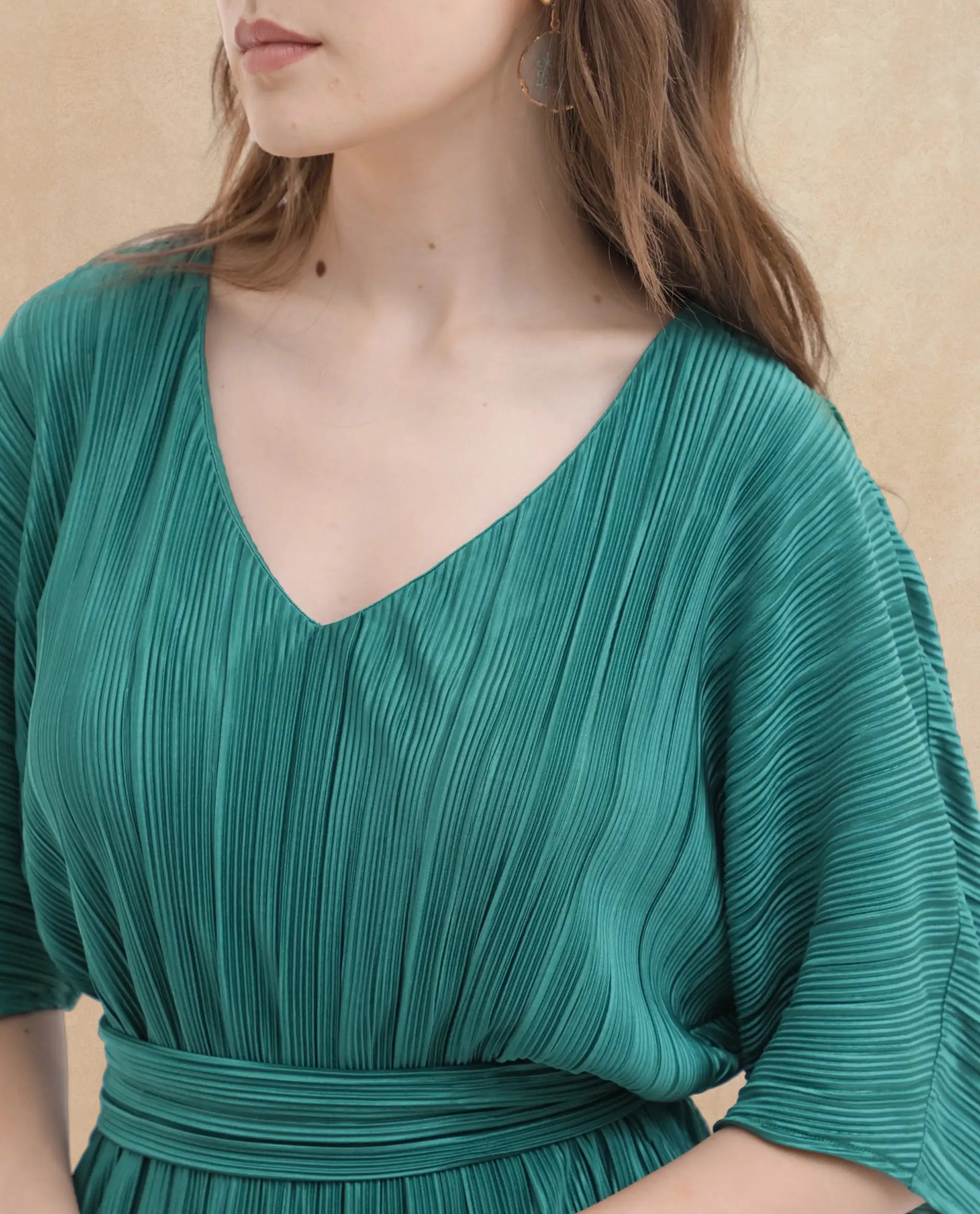 Rareism Womens Belgarde-T Petrol Top Polyester Short Sleeve Dyed