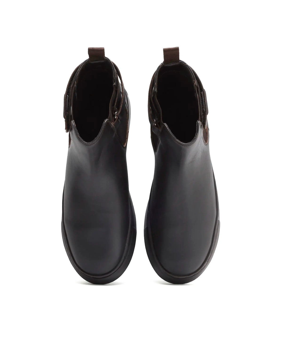 Rarez Men's Berus-L Primary Coffee Leather Regular Boots