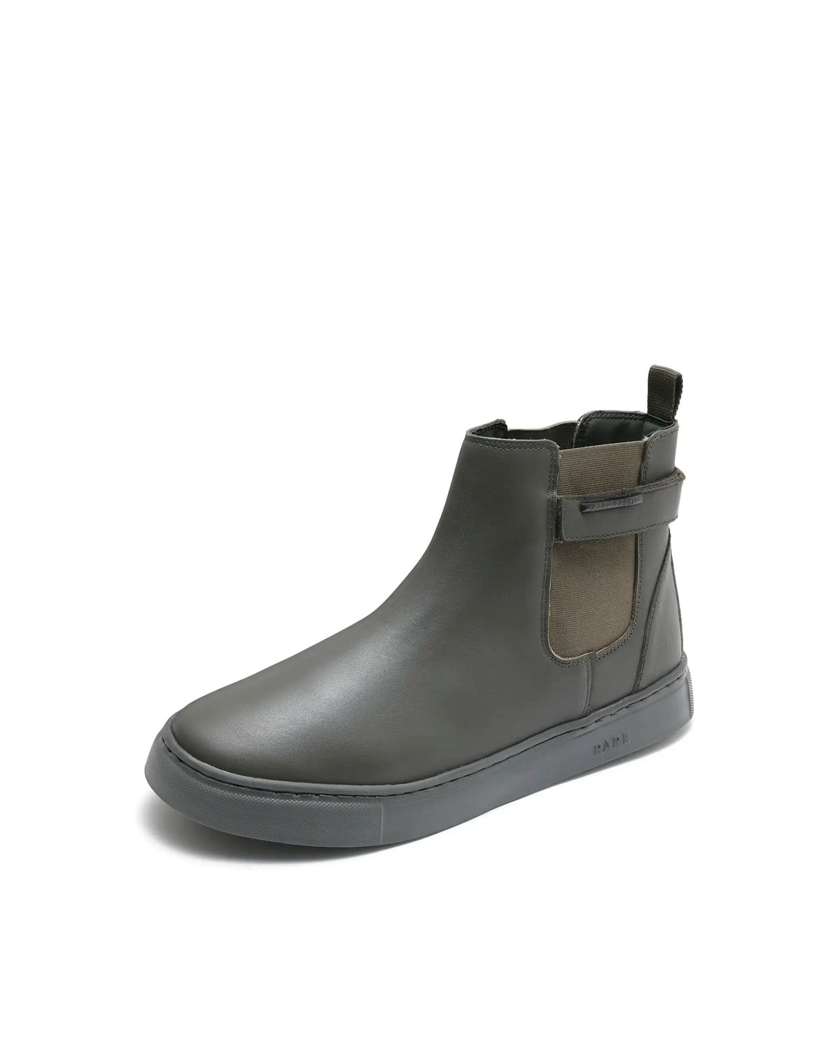 Rarez Men's Berus-L Dark Olive Leather Regular Boots