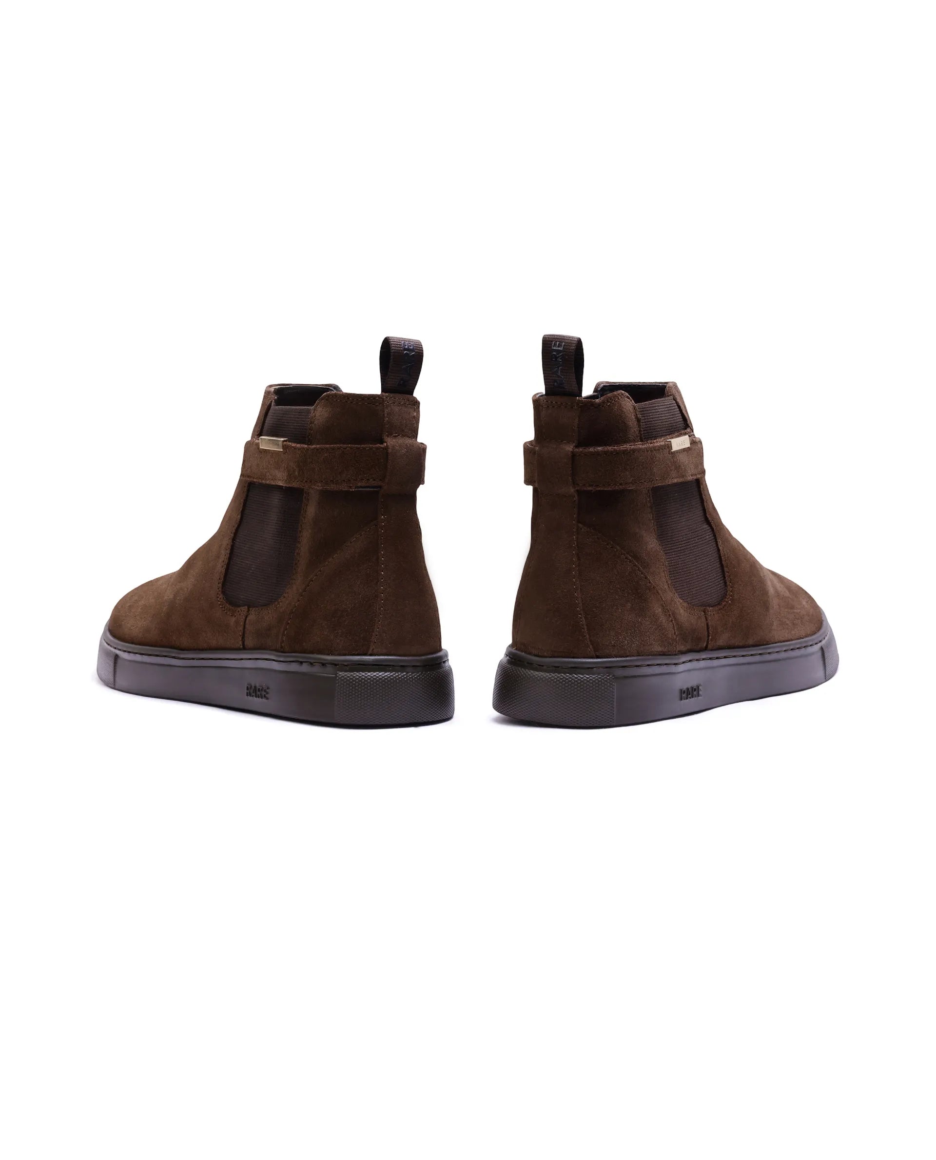 Rare Rabbit Men Berus Dark Brown Suede Lace-Up Closure Shoes