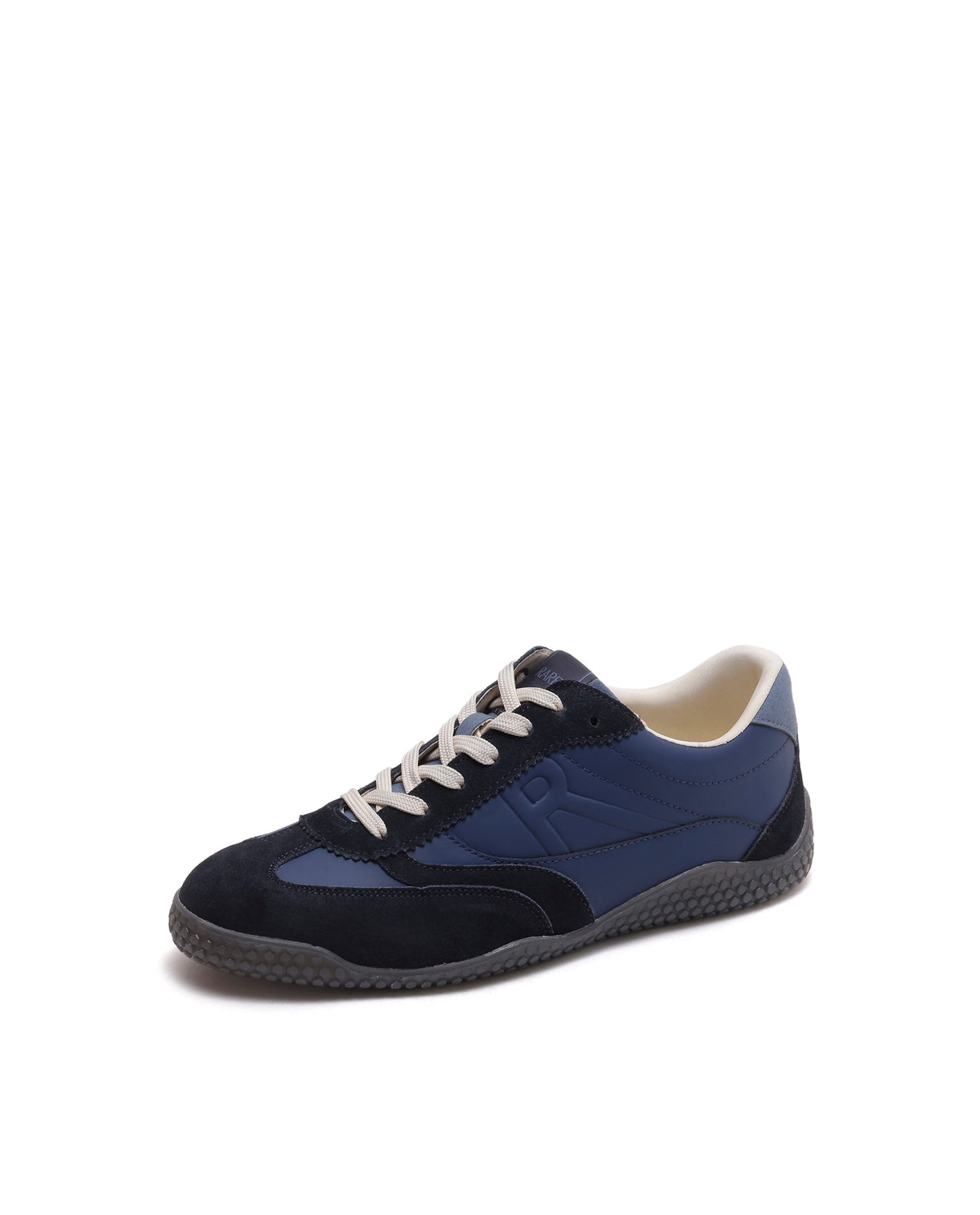 Rarez Men's Blaze Dusky Denim Blue Micro Fiber Sneaker