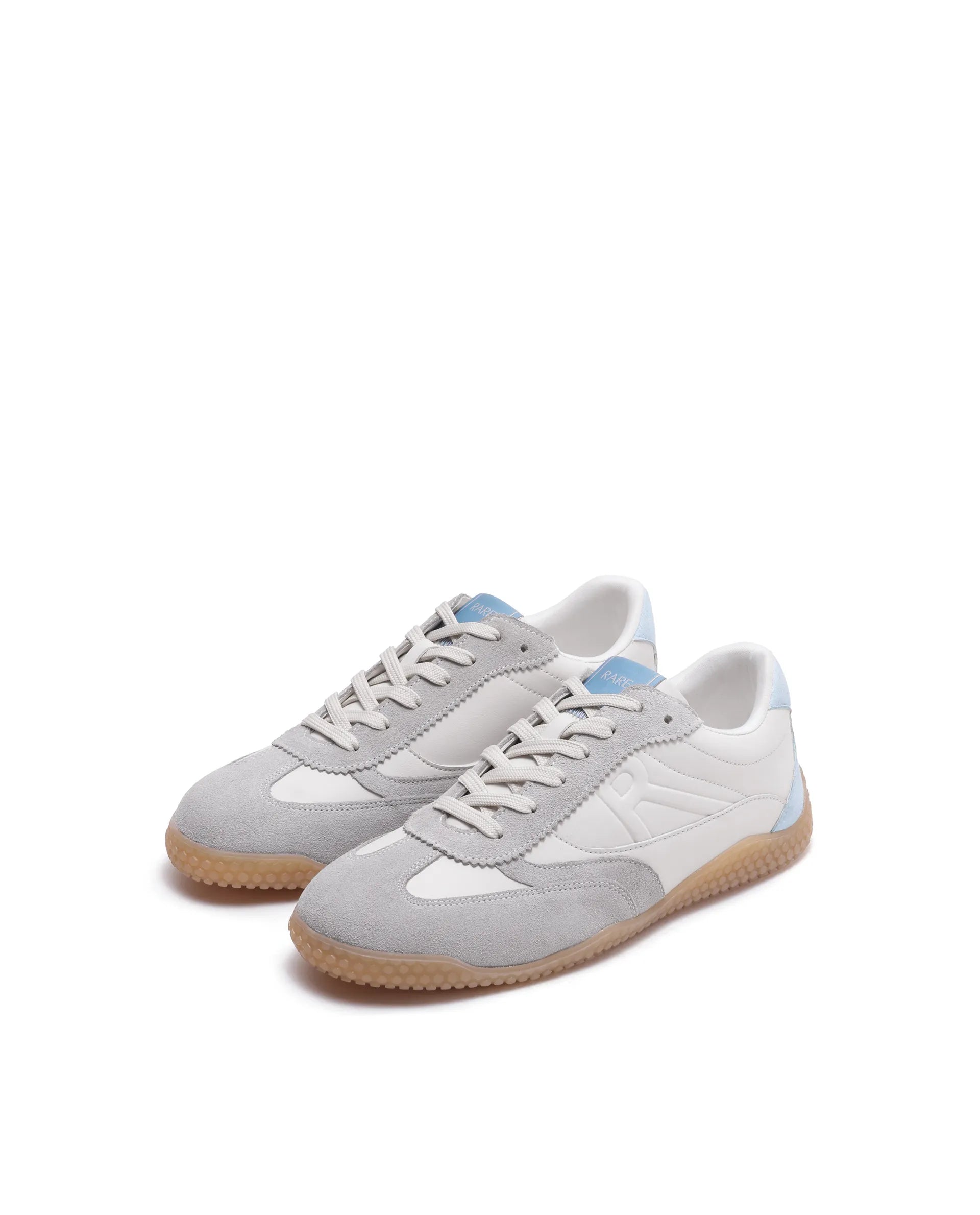 Rarez Men's Blaze Light Off White Micro Fiber Regular Sneaker