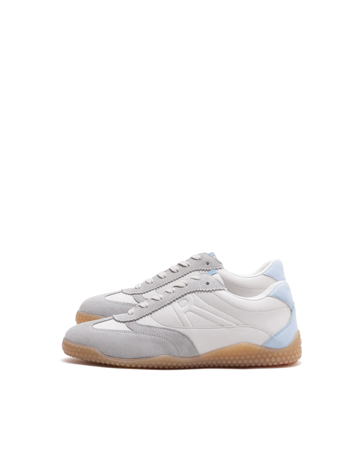 Rarez Men's Blaze Light Off White Micro Fiber Regular Sneaker