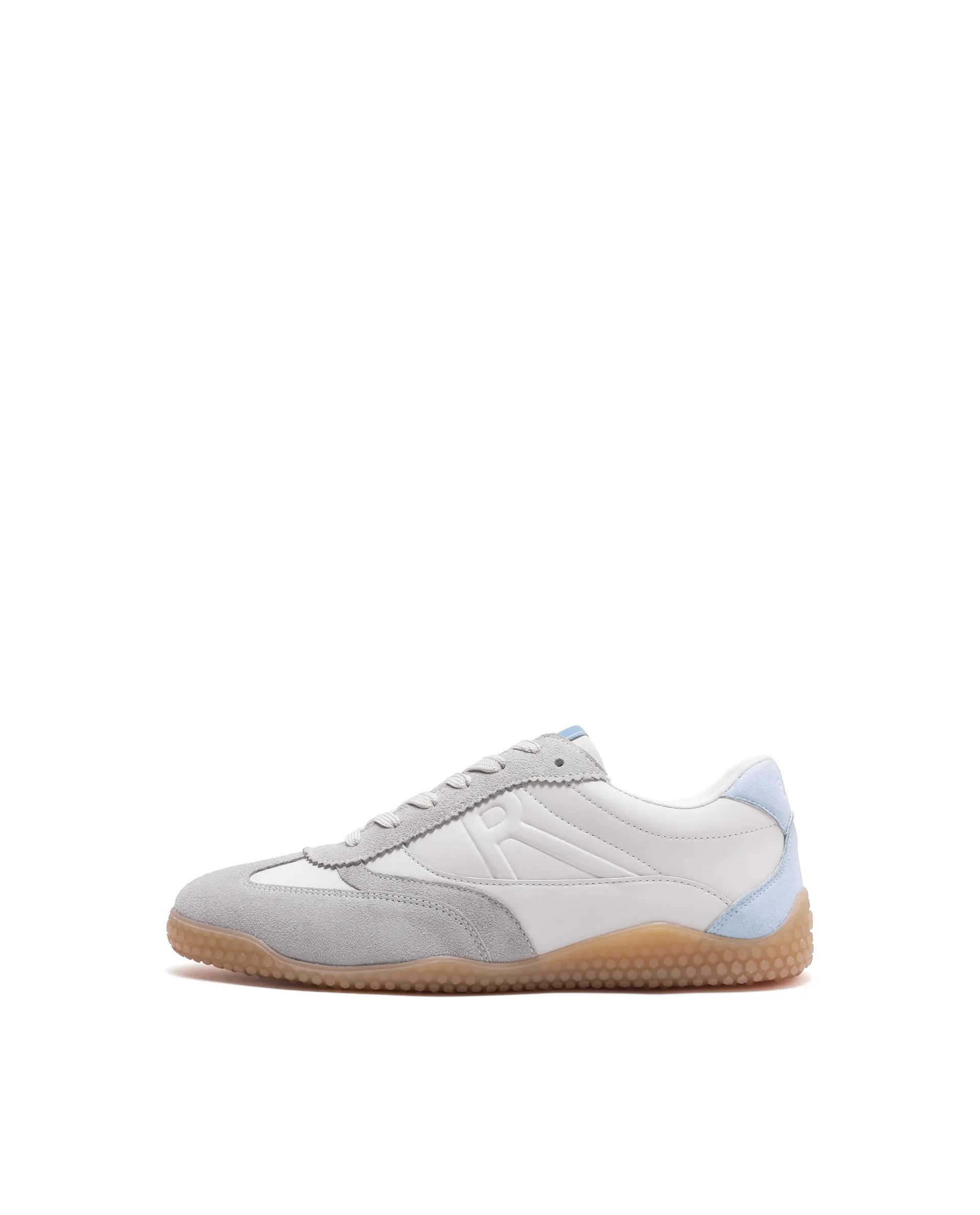 Rarez Men's Blaze Light Off White Micro Fiber Regular Sneaker