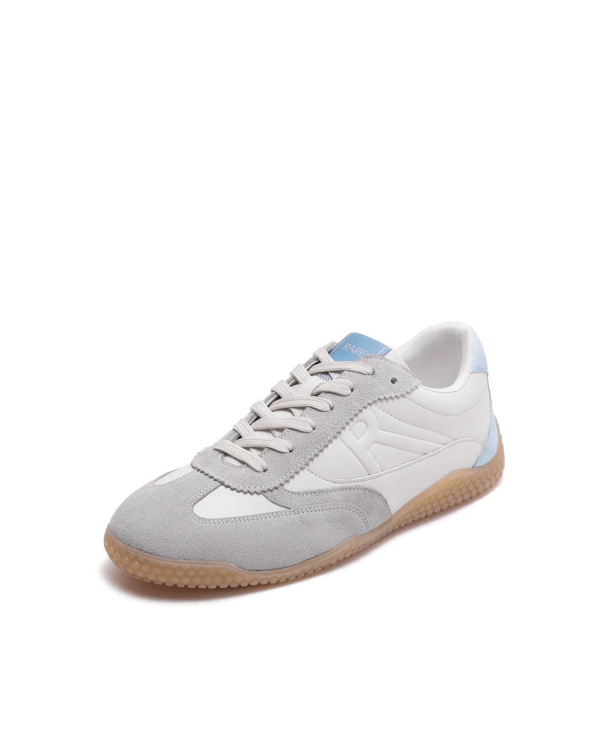 Rarez Men's Blaze Light Off White Micro Fiber Regular Sneaker