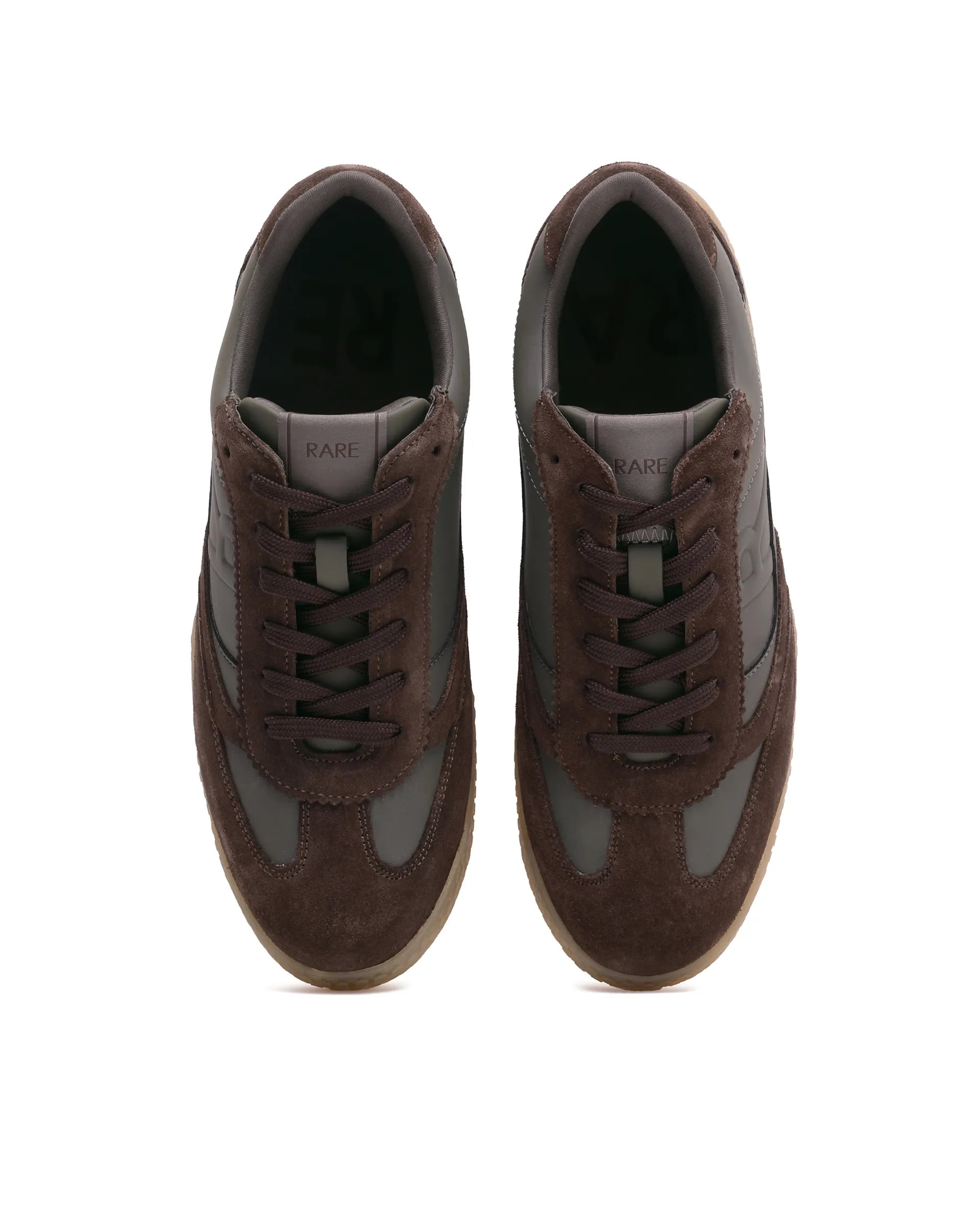 Rarez Men's Blaze Dusky Olive Micro Fiber Regular Sneaker