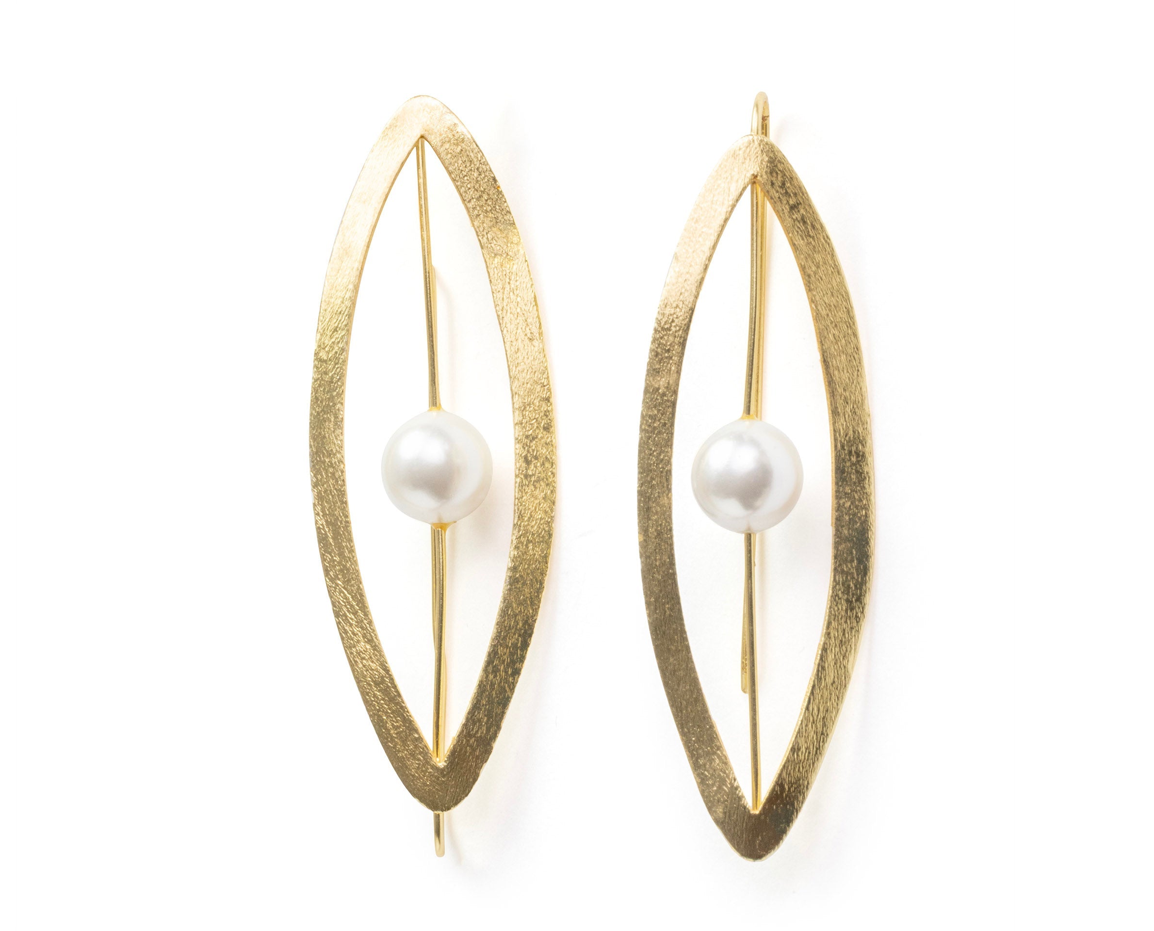 Rareism Women Bold Gold Earring