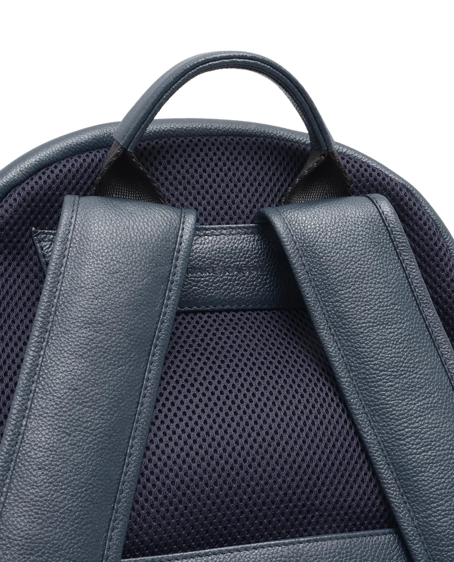 Rare Rabbit Men's Metan Blue Plain Bag