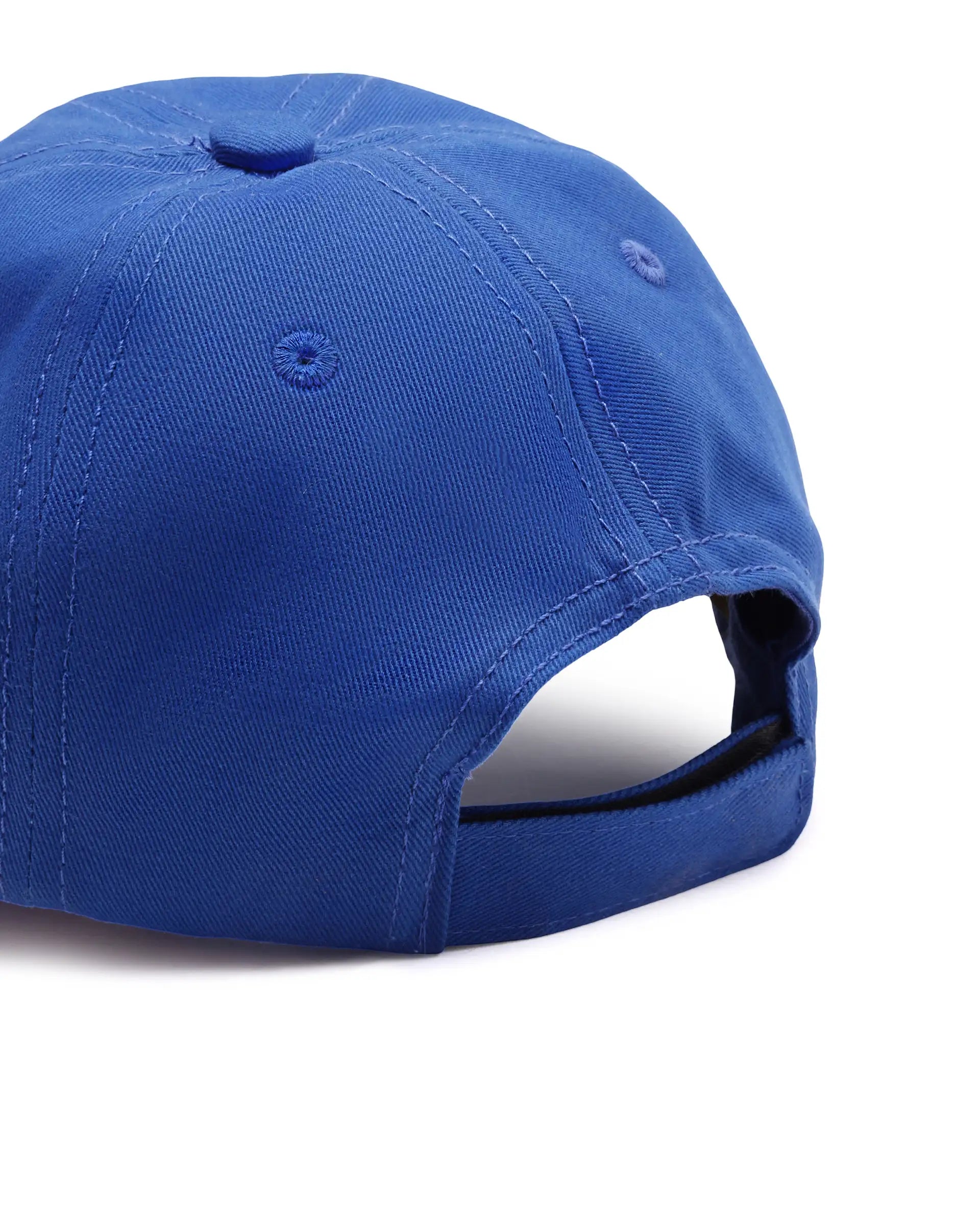 Rare Ones Kids Cafu-K Dark Royal Blue Cotton Velcro Closure Cap