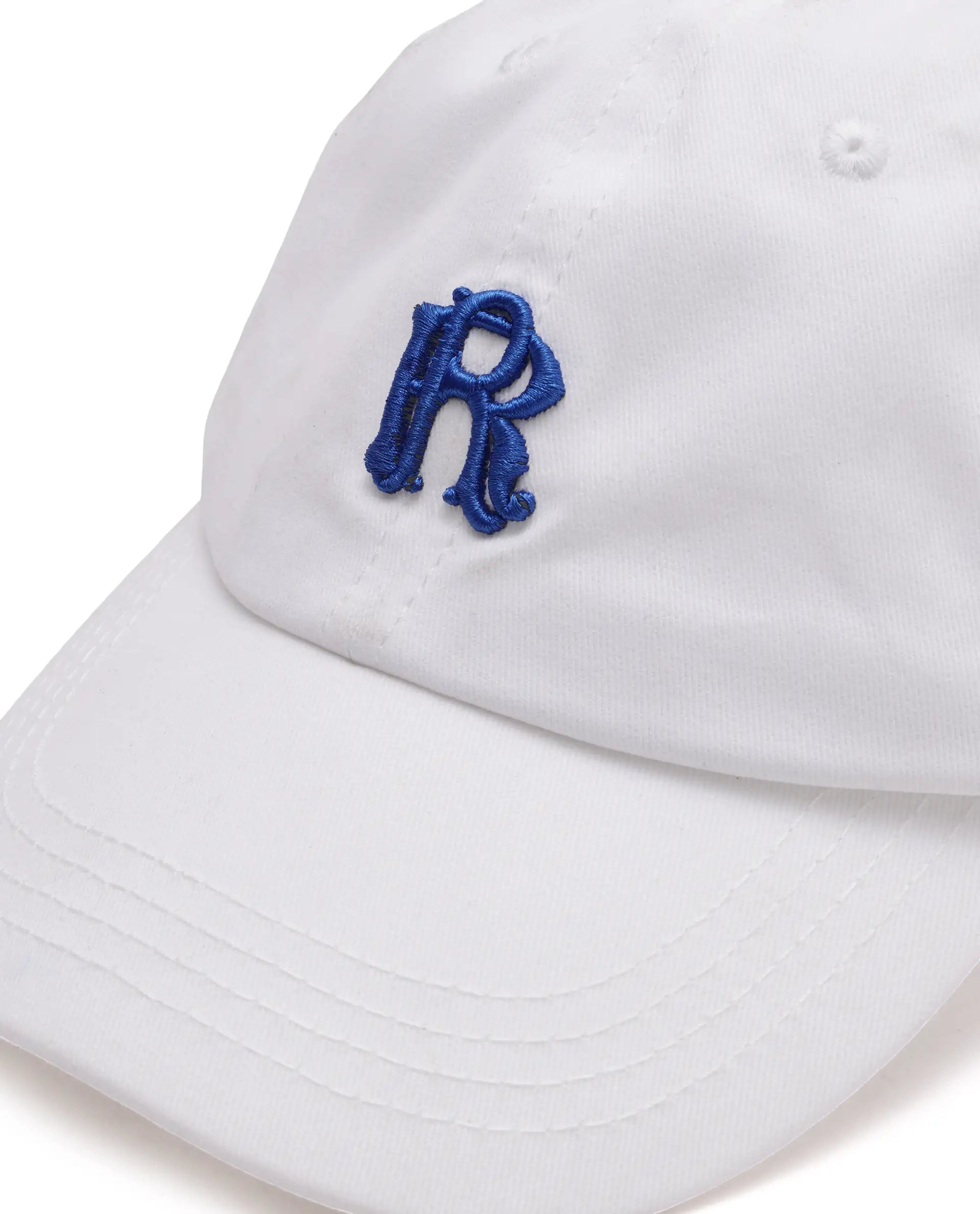 Rare Ones Kids Cafu-K White Cotton Velcro Closure Cap