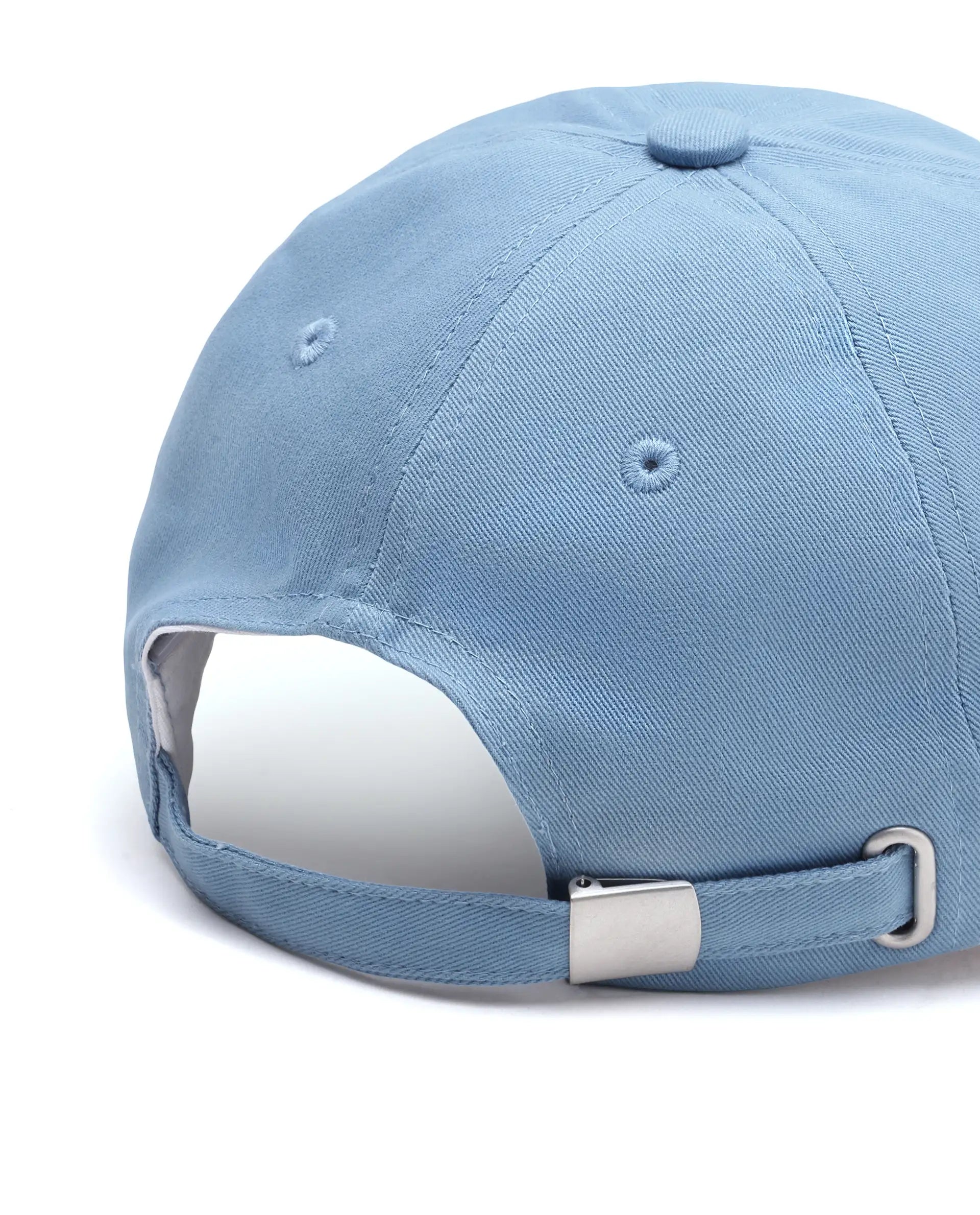 Rare Ones Kids Cafu-Y Blue Cotton Buckle Strap Closure Cap