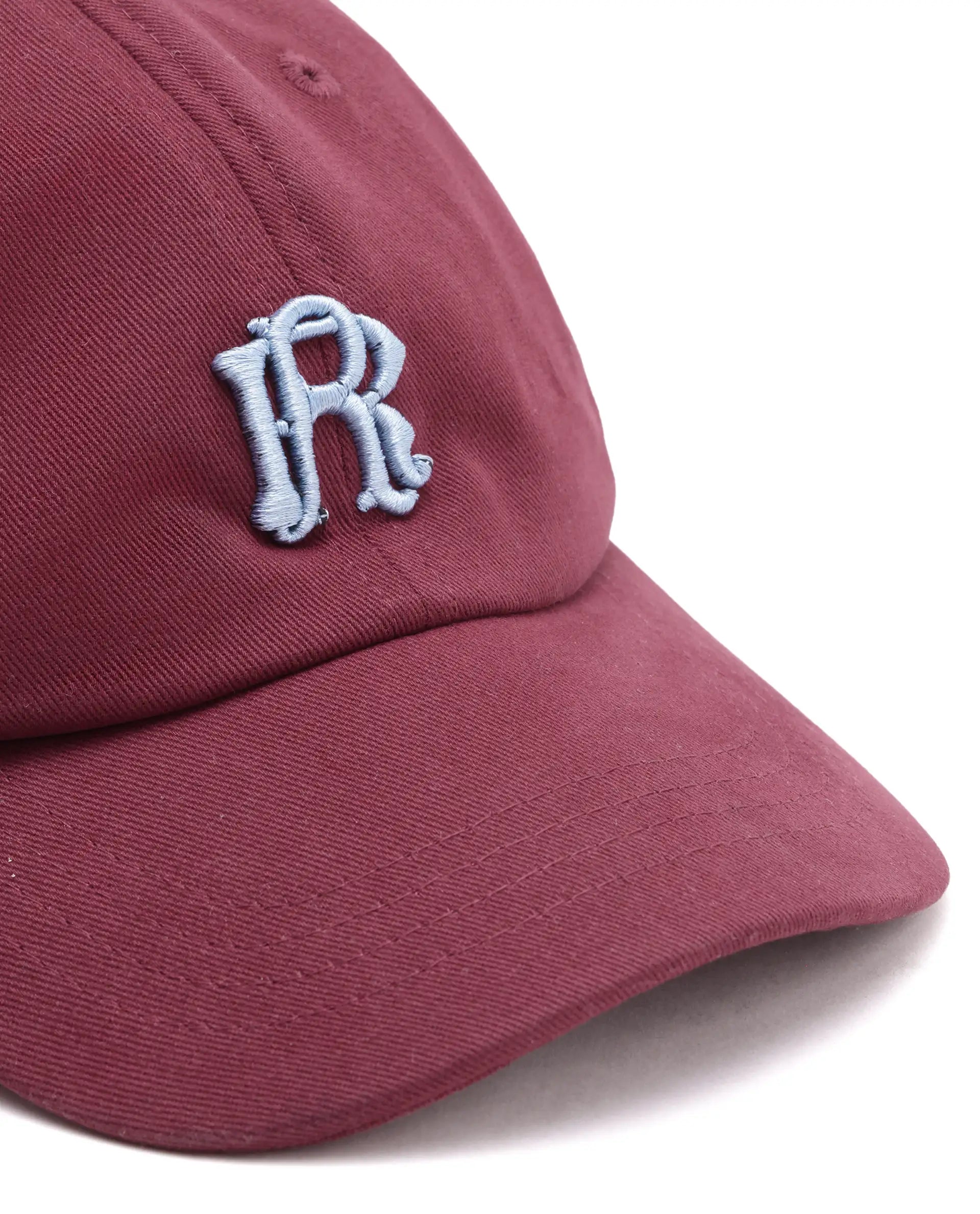 Rare Ones Kids Cafu-Y Maroon Cotton Buckle Strap Closure Cap