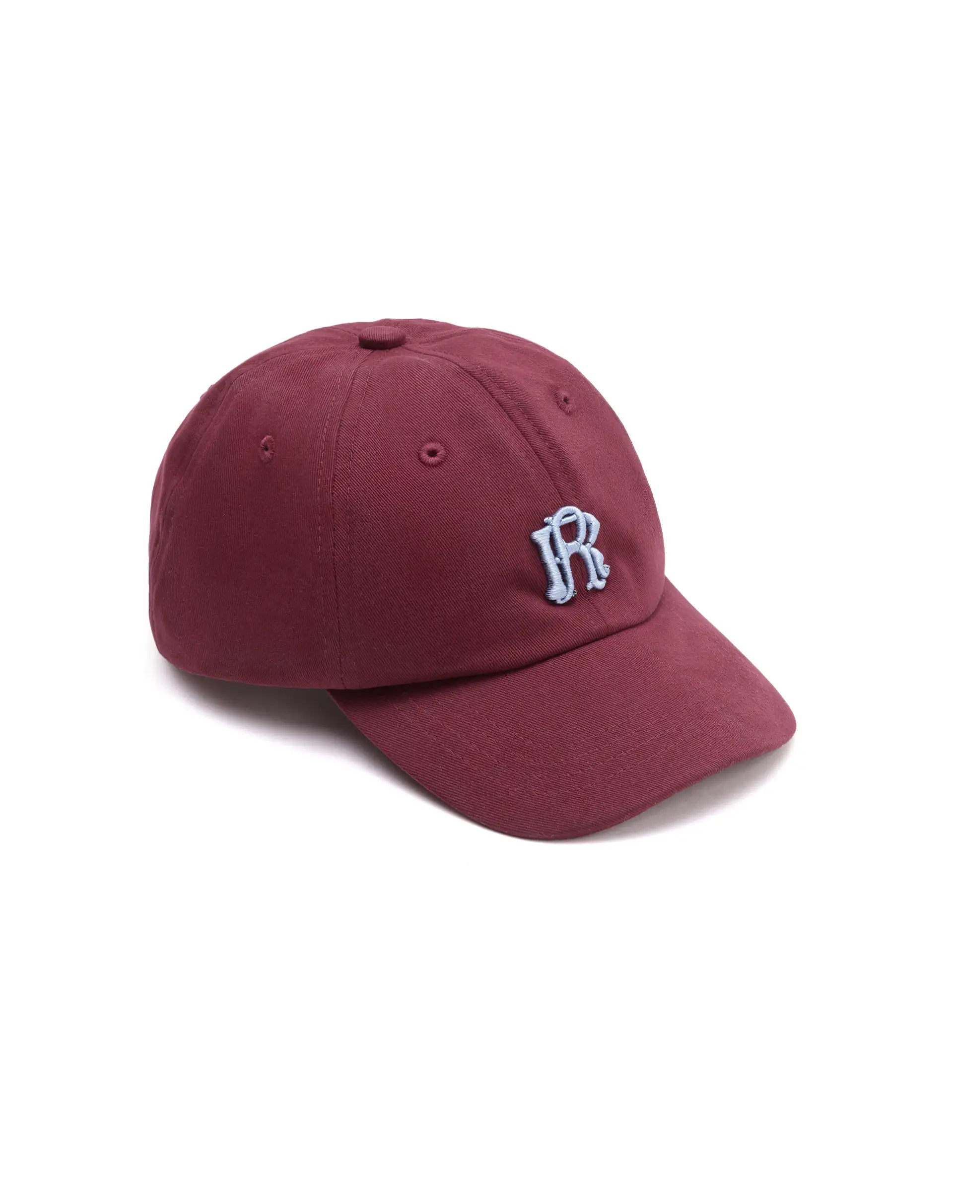 Rare Ones Kids Cafu-Y Maroon Cotton Buckle Strap Closure Cap