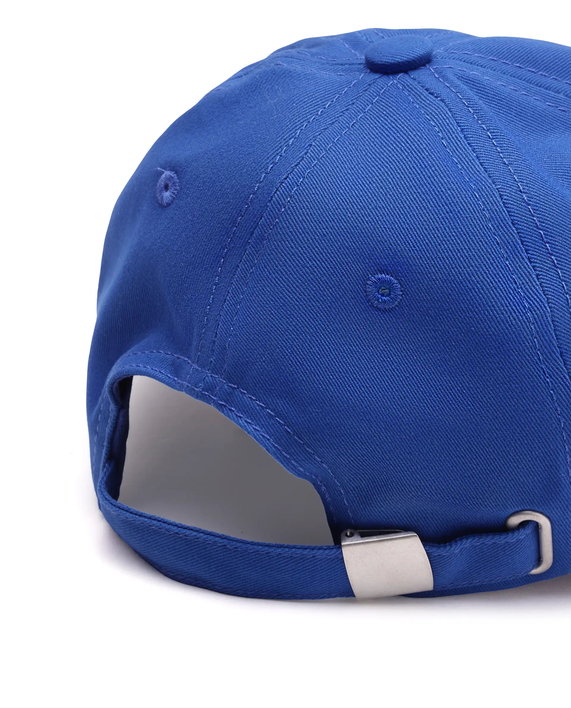 Rare Ones Kids Cafu-Y Dark Royal Blue Cotton Buckle Strap Closure Cap