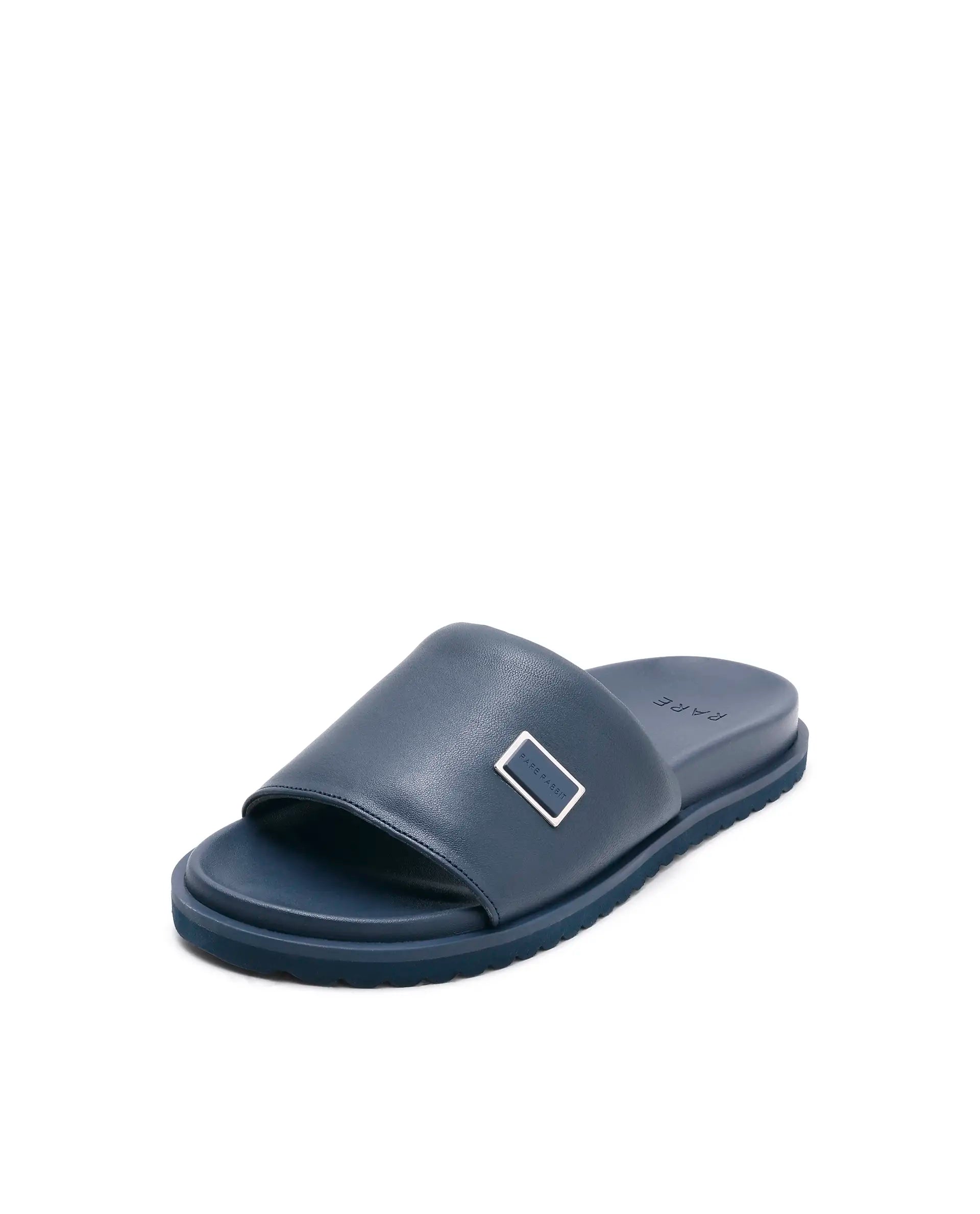 Rarez Men's Camden Primary Navy Slip-On Closure Sandal