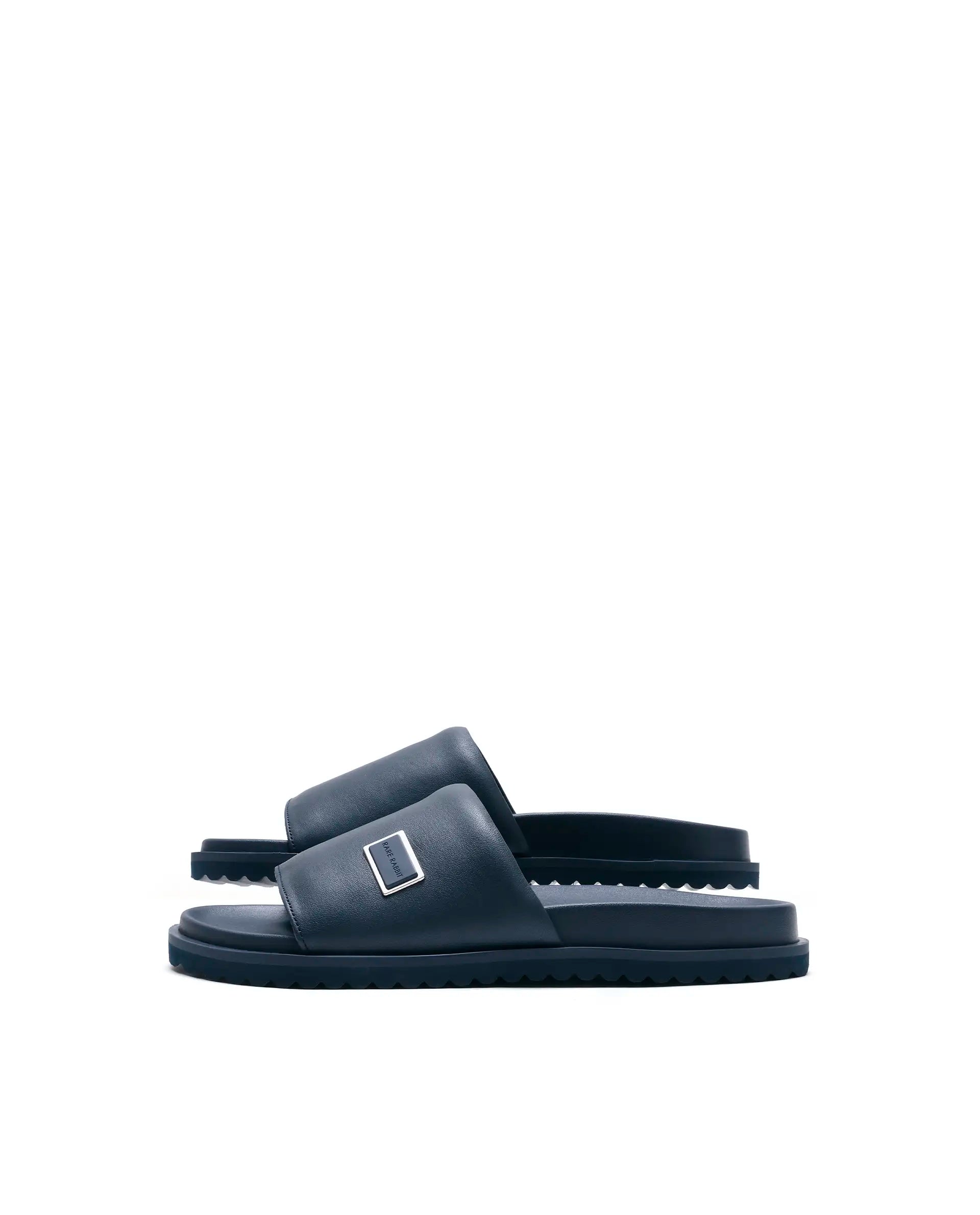 Rarez Men's Camden Primary Navy Slip-On Closure Sandal