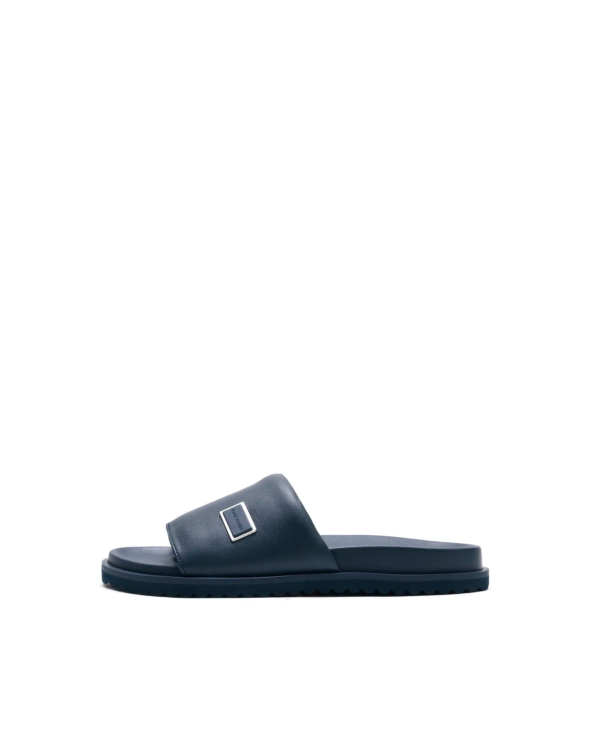 Rarez Men's Camden Primary Navy Slip-On Closure Sandal