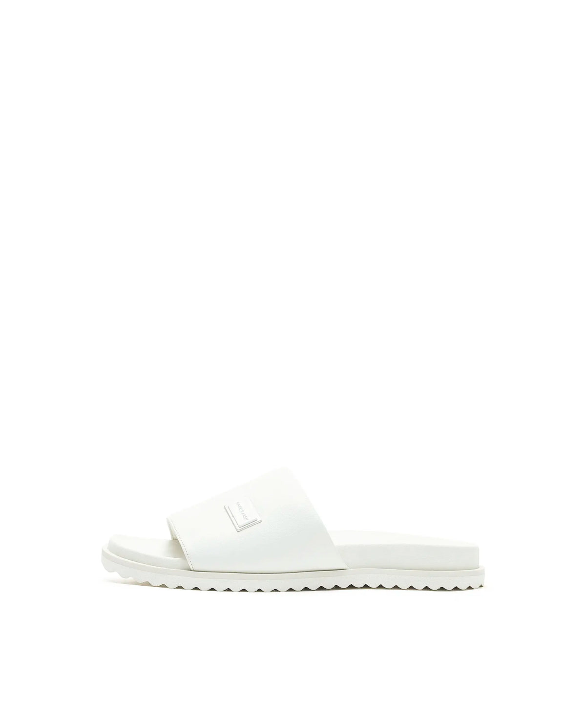 Rare Rabbit Men Camden White Slip-On Closure Sandal