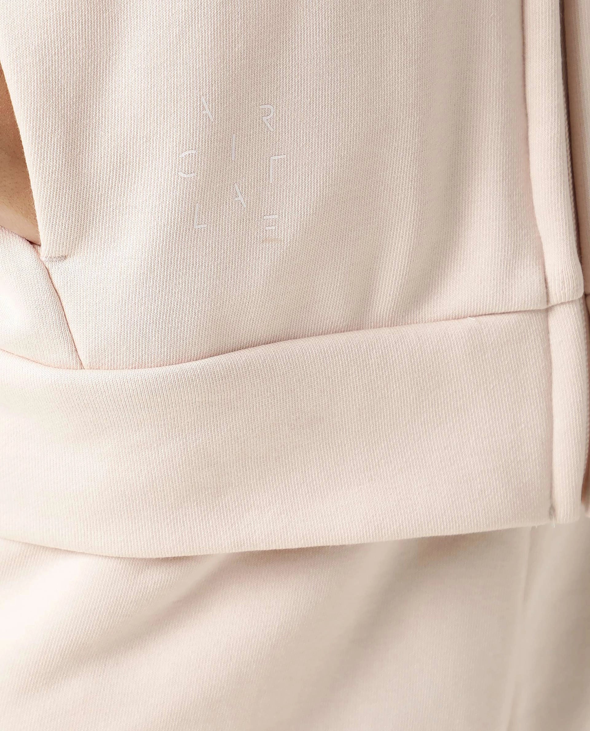 Rareism Women Capper Pink Cotton Blend Fabric Full Sleeves Solid Hooded Jacket