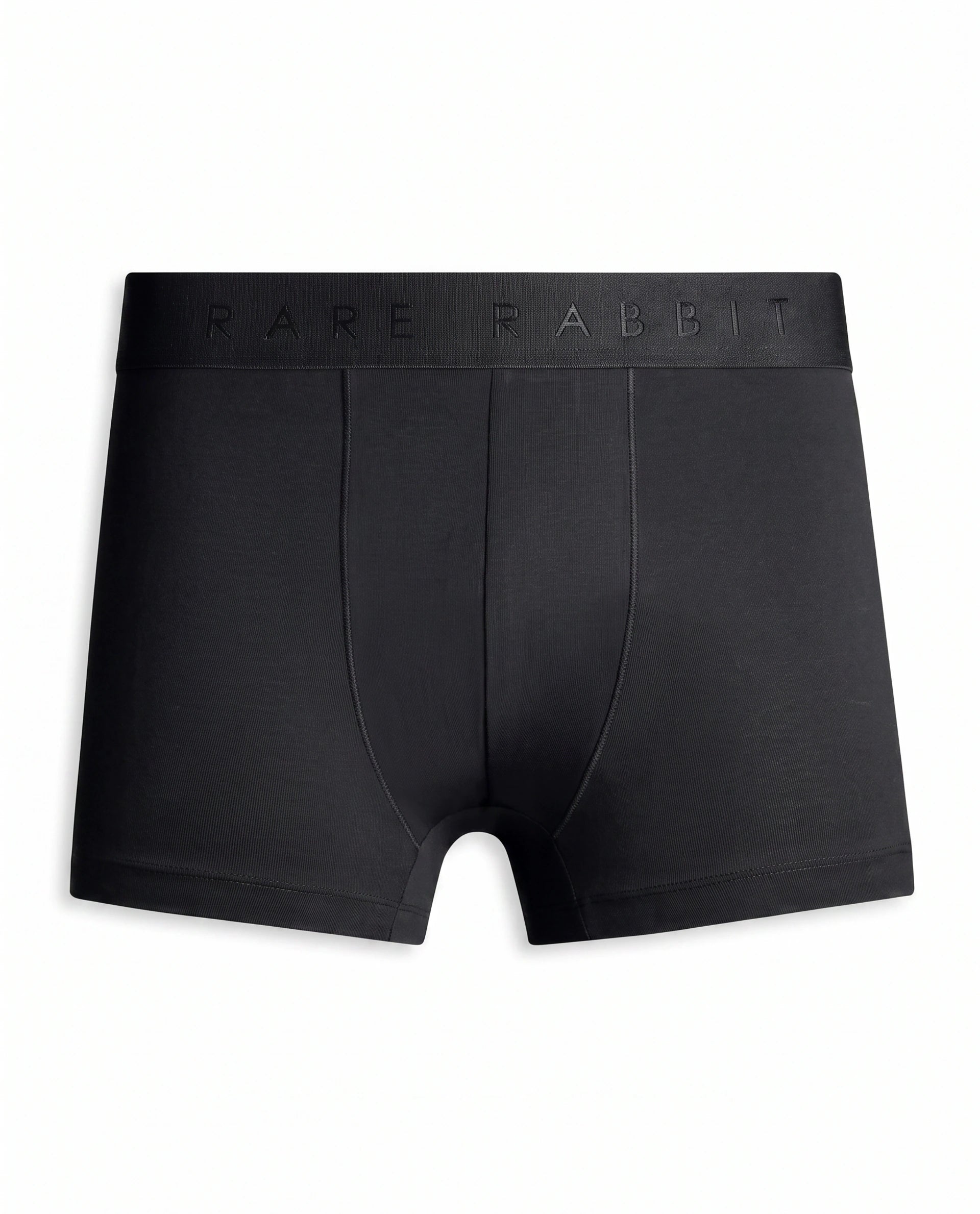 Rare Rabbit Men Close Black Soft Cotton Stretch Trunks