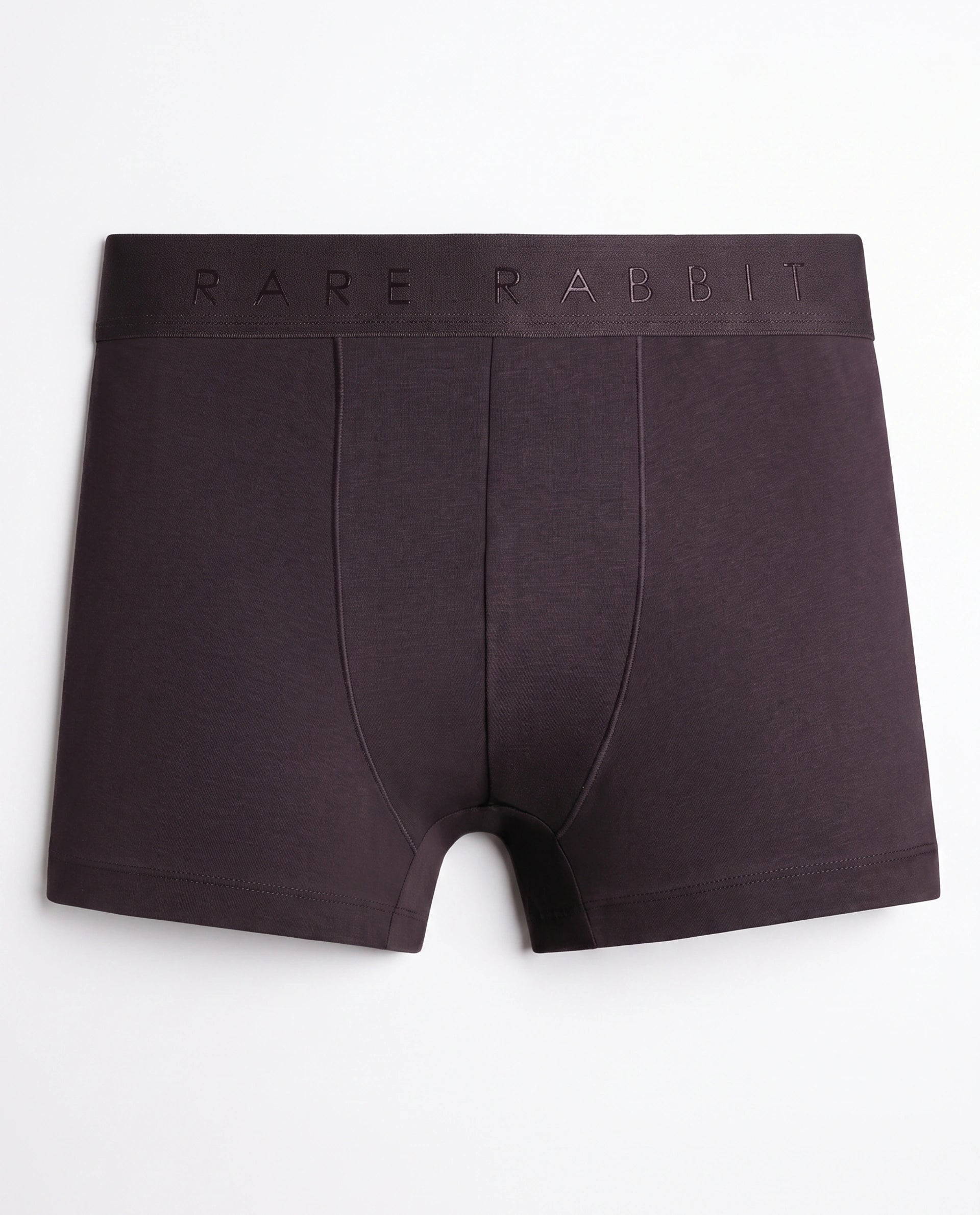 Rare Rabbit Men Close Prune Soft Cotton Stretch Trunks