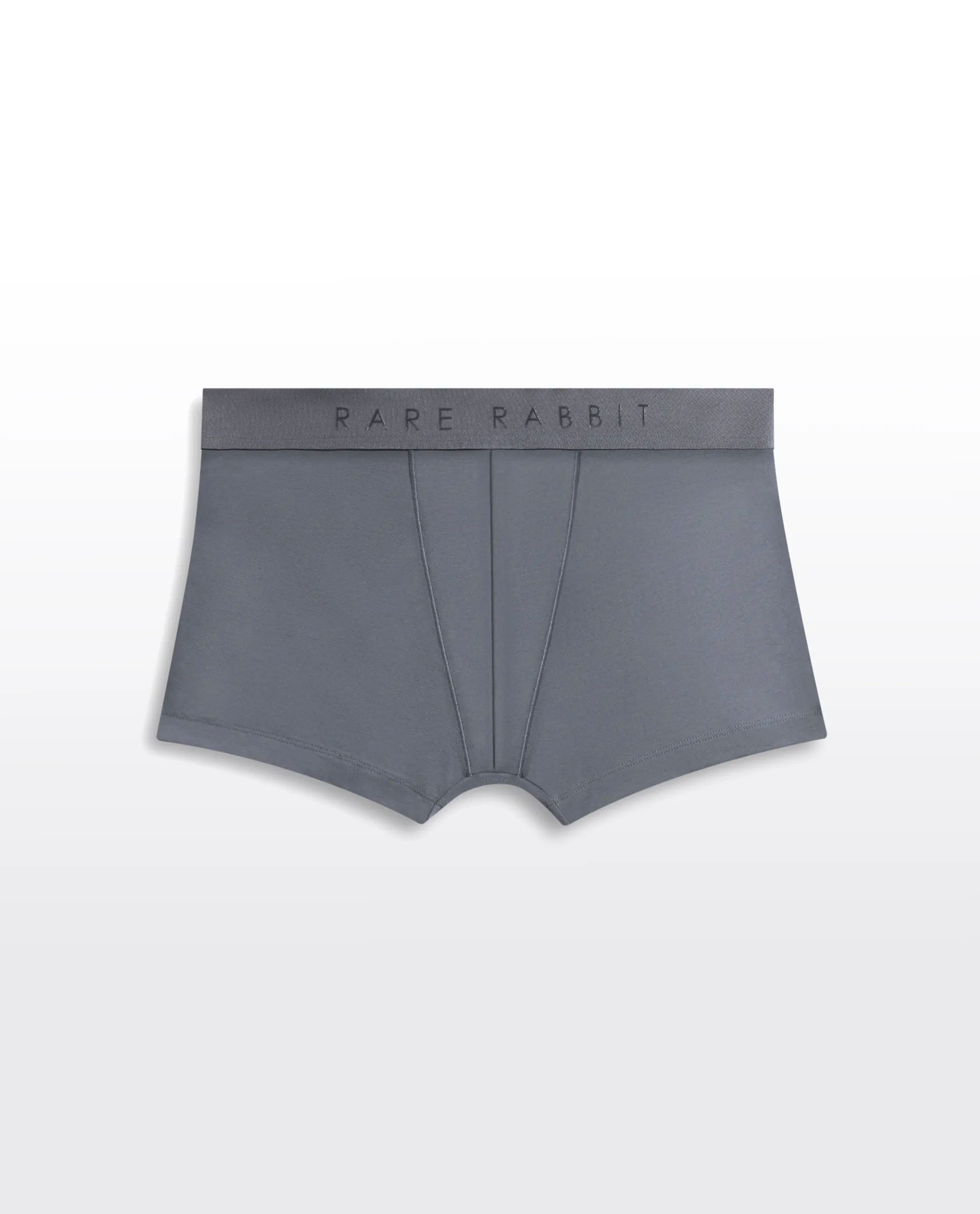 Rare Rabbit Men Close Grey Soft Cotton Stretch Trunks