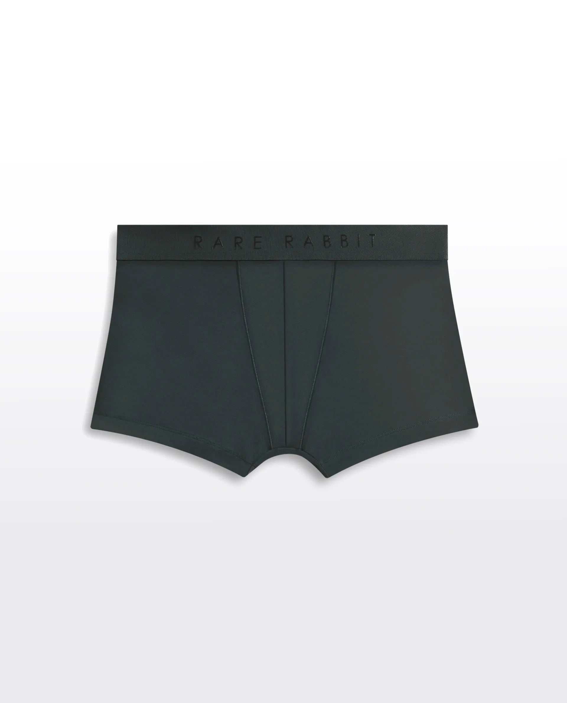 Rare Rabbit Men Close Olive Soft Cotton Stretch Trunks